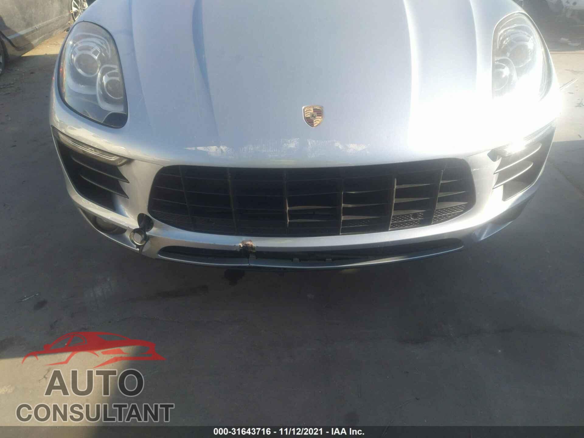 PORSCHE MACAN 2016 - WP1AB2A59GLB46294