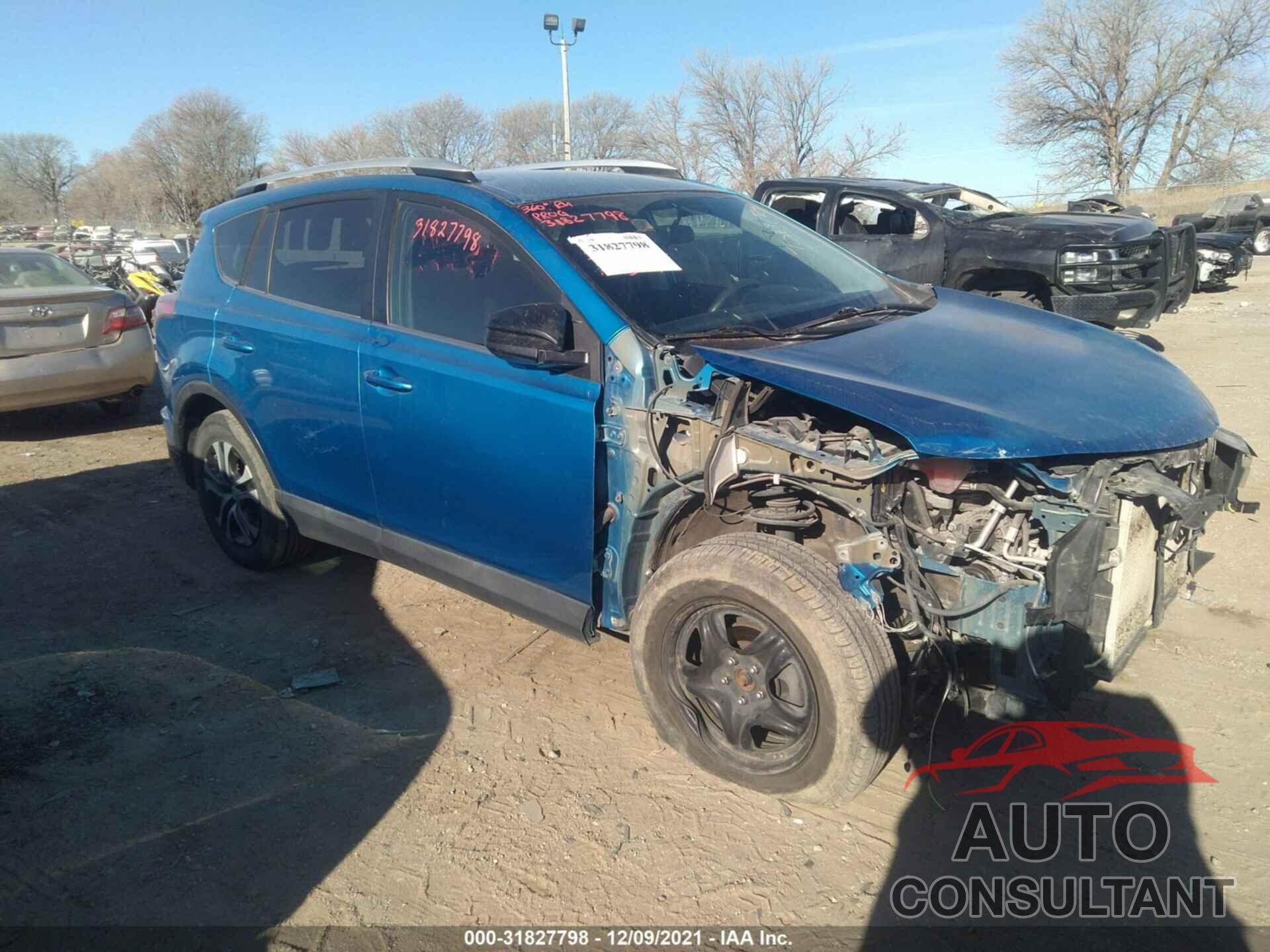 TOYOTA RAV4 2016 - 2T3BFREV0GW499212