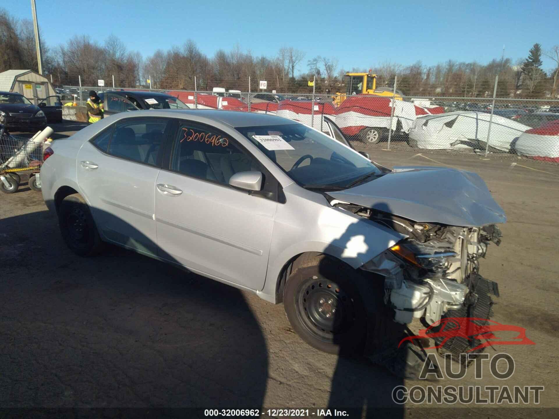 TOYOTA COROLLA 2017 - 2T1BURHE0HC860709