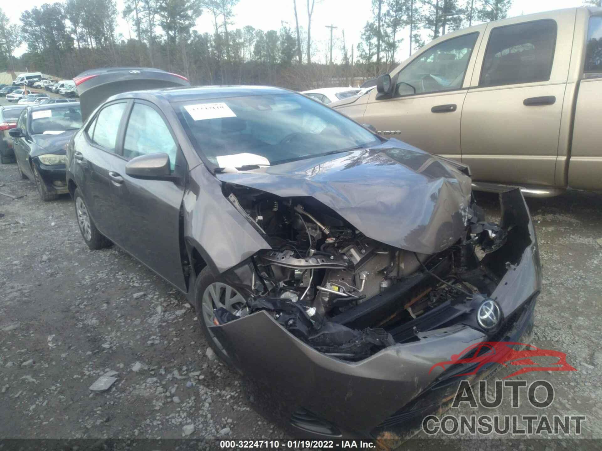 TOYOTA COROLLA 2019 - 2T1BURHE7KC216504