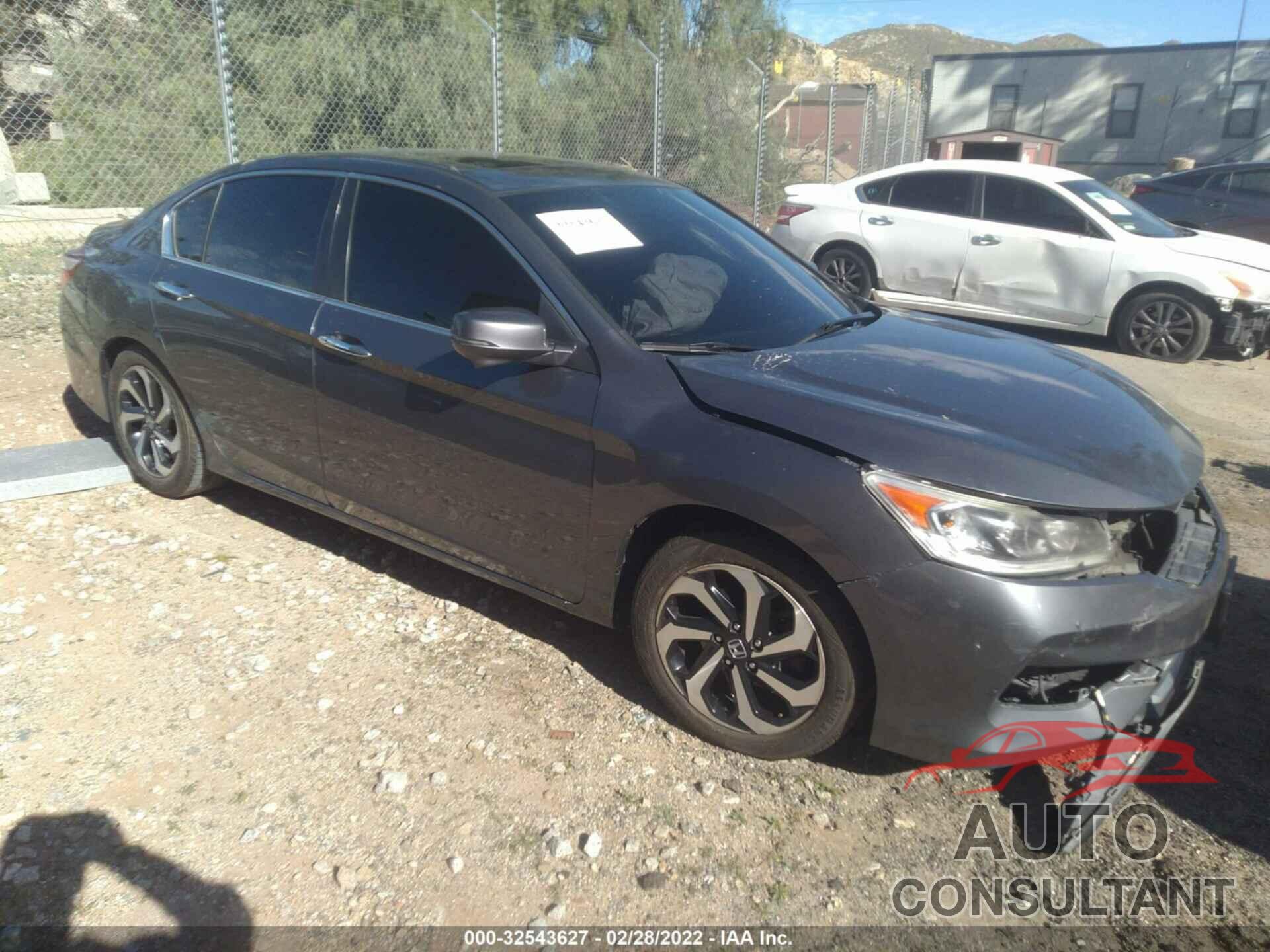 HONDA ACCORD SEDAN 2016 - 1HGCR2F7XGA128965