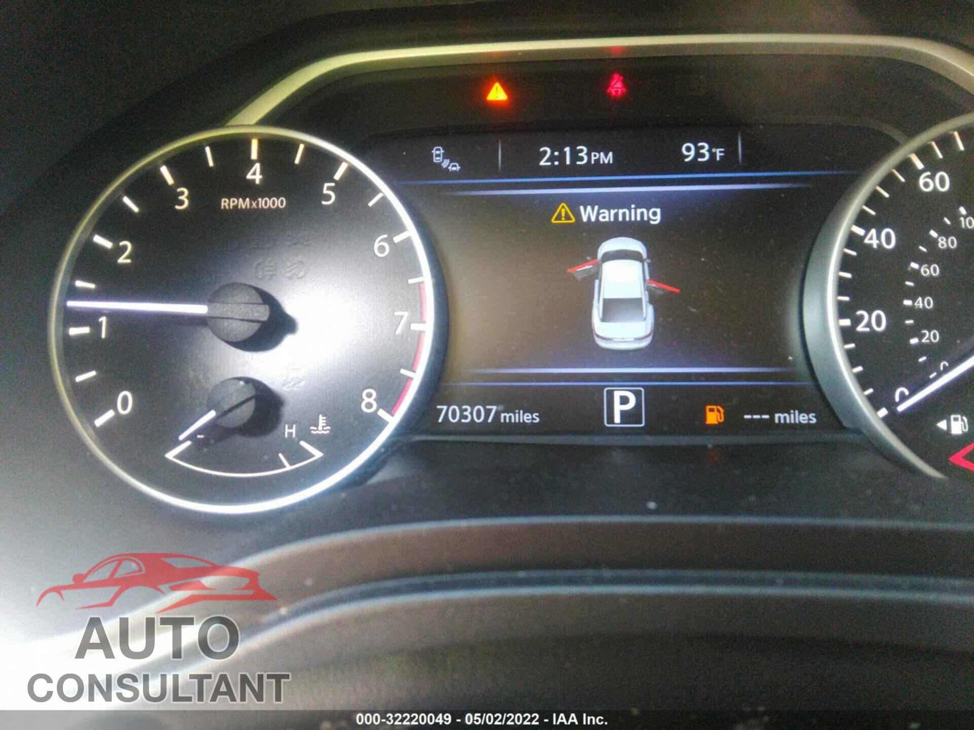 NISSAN MAXIMA 2017 - 1N4AA6AP1HC432483