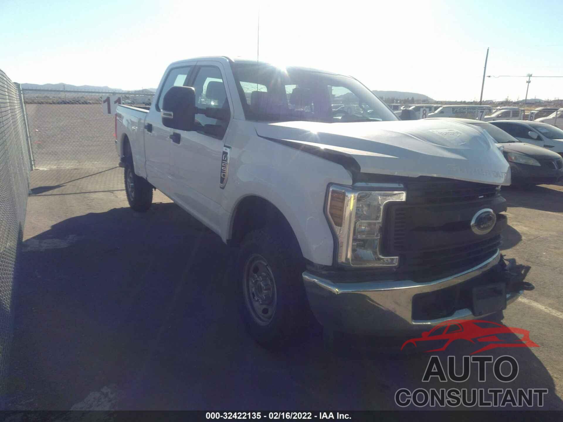 FORD SUPER DUTY F-250 SRW 2019 - 1FT7W2B67KEE92705