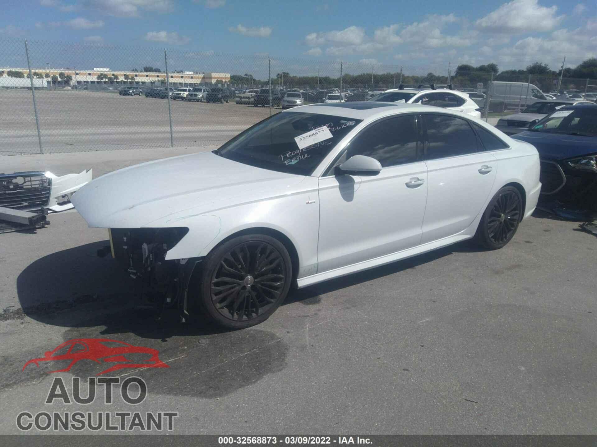 AUDI A6 2016 - WAUDFAFC9GN083512