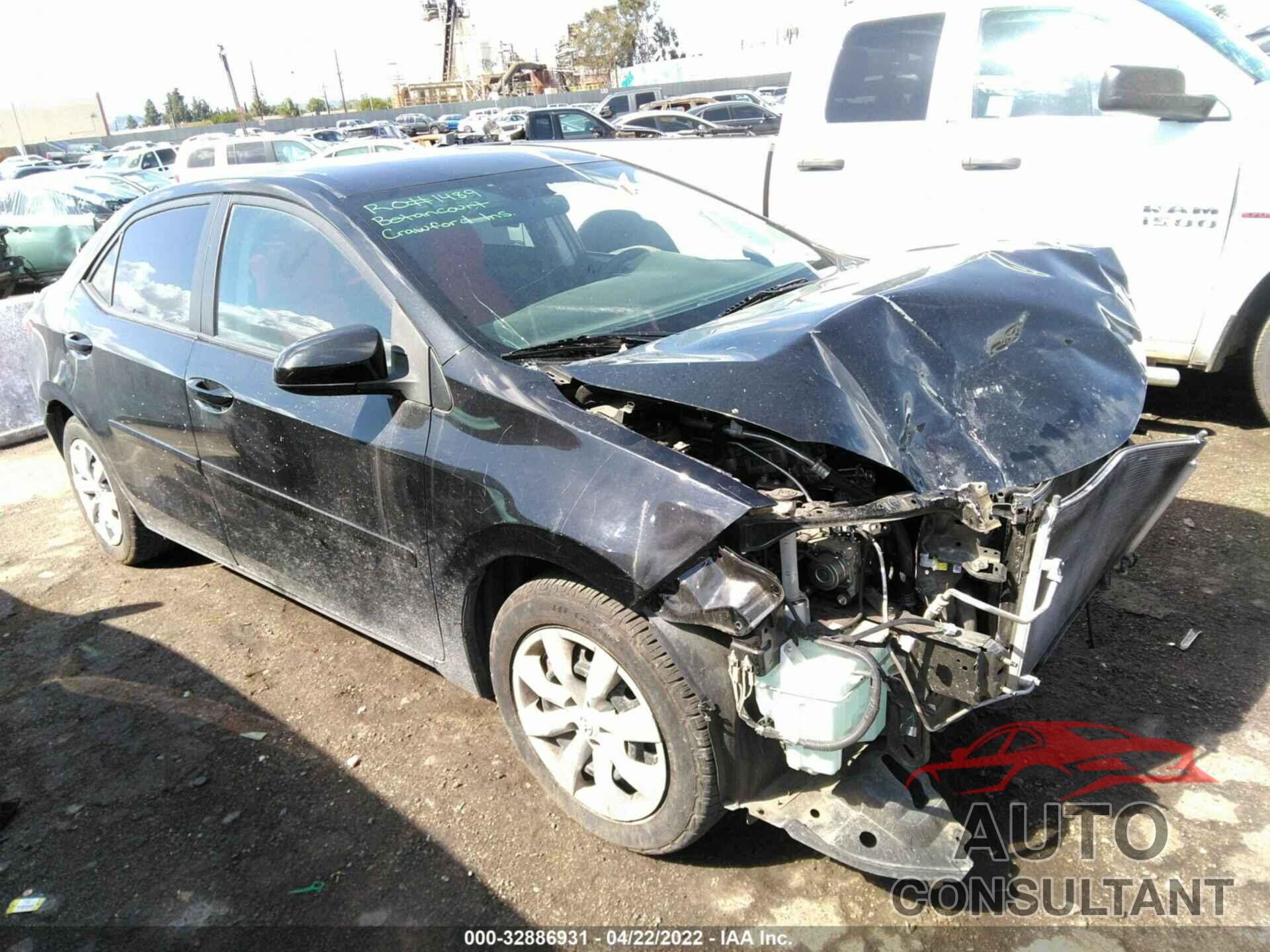 TOYOTA COROLLA 2016 - 5YFBURHEXGP509675