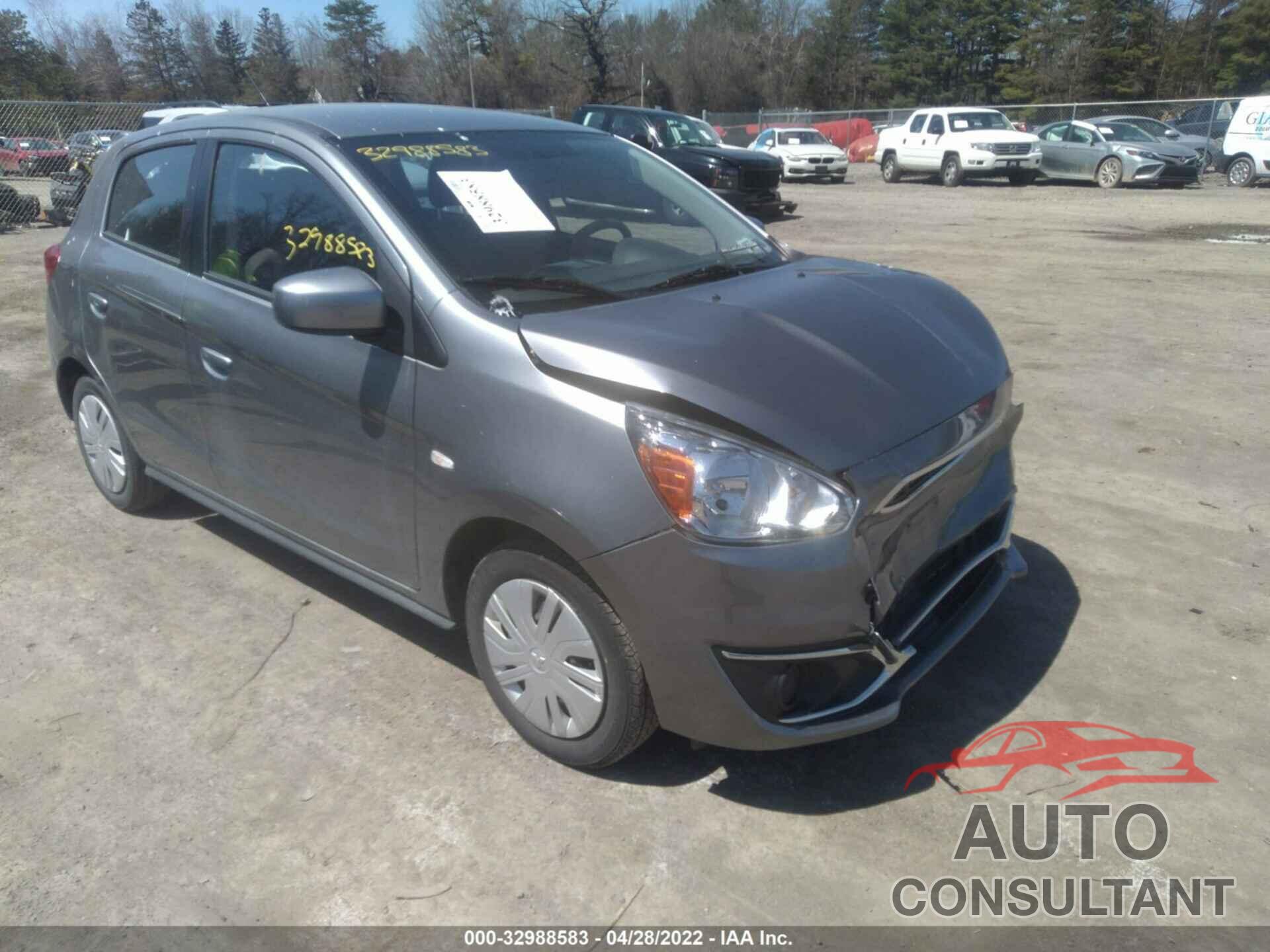 MITSUBISHI MIRAGE 2018 - ML32A3HJ5JH001395