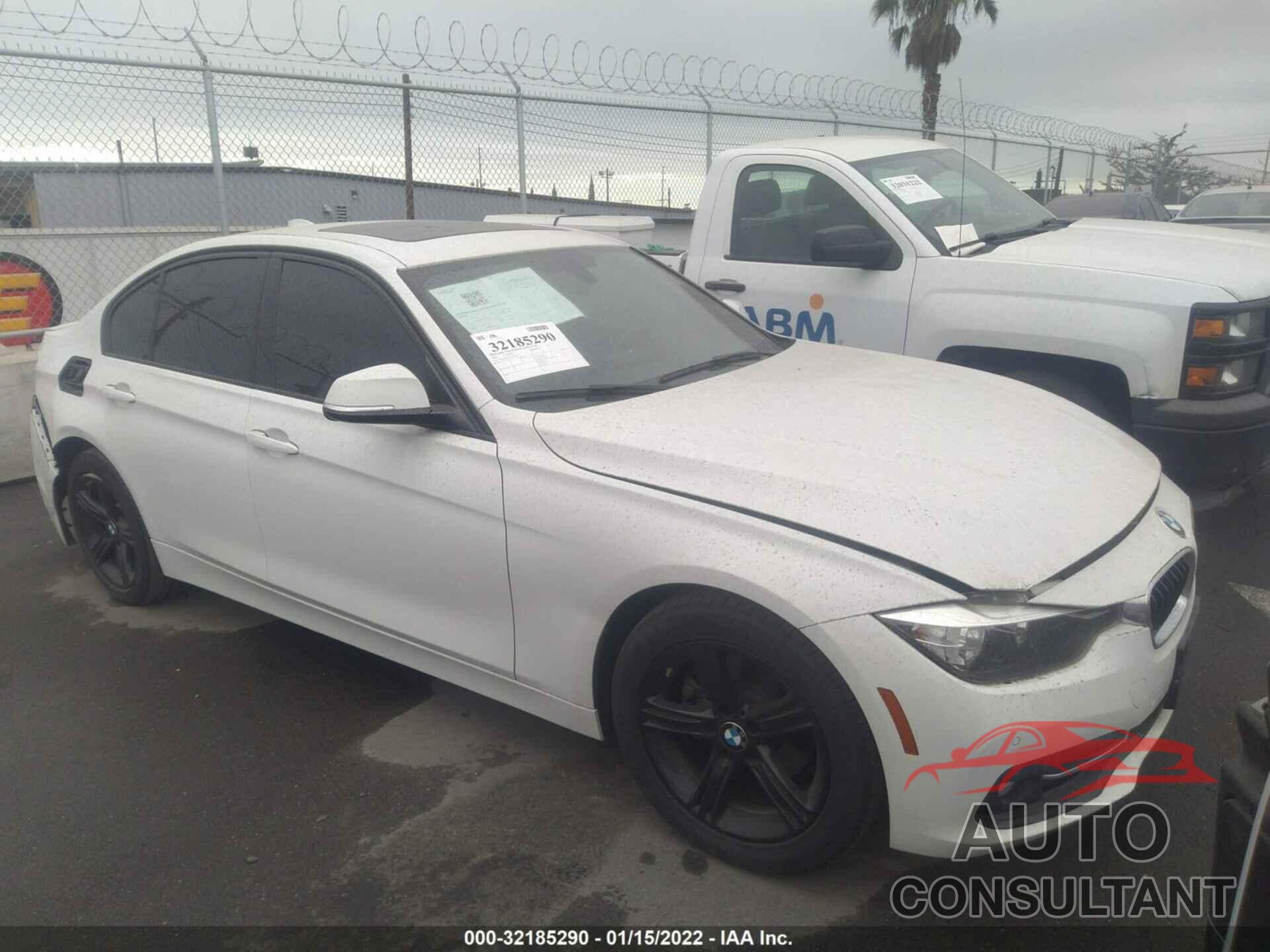 BMW 3 SERIES 2016 - WBA8E9G53GNT87423