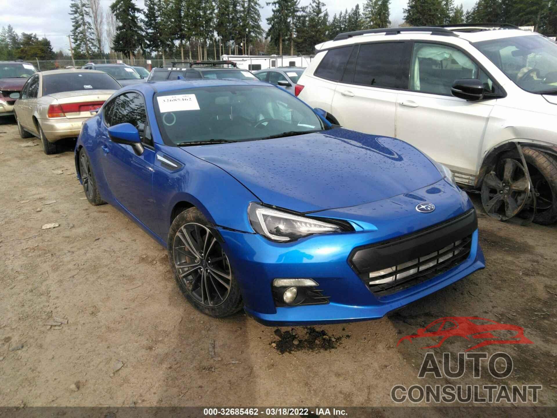 SUBARU BRZ 2016 - JF1ZCAC1XG9604482