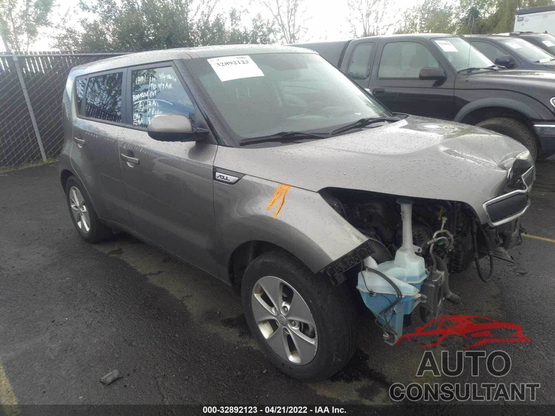 KIA SOUL 2016 - KNDJN2A23G7256586