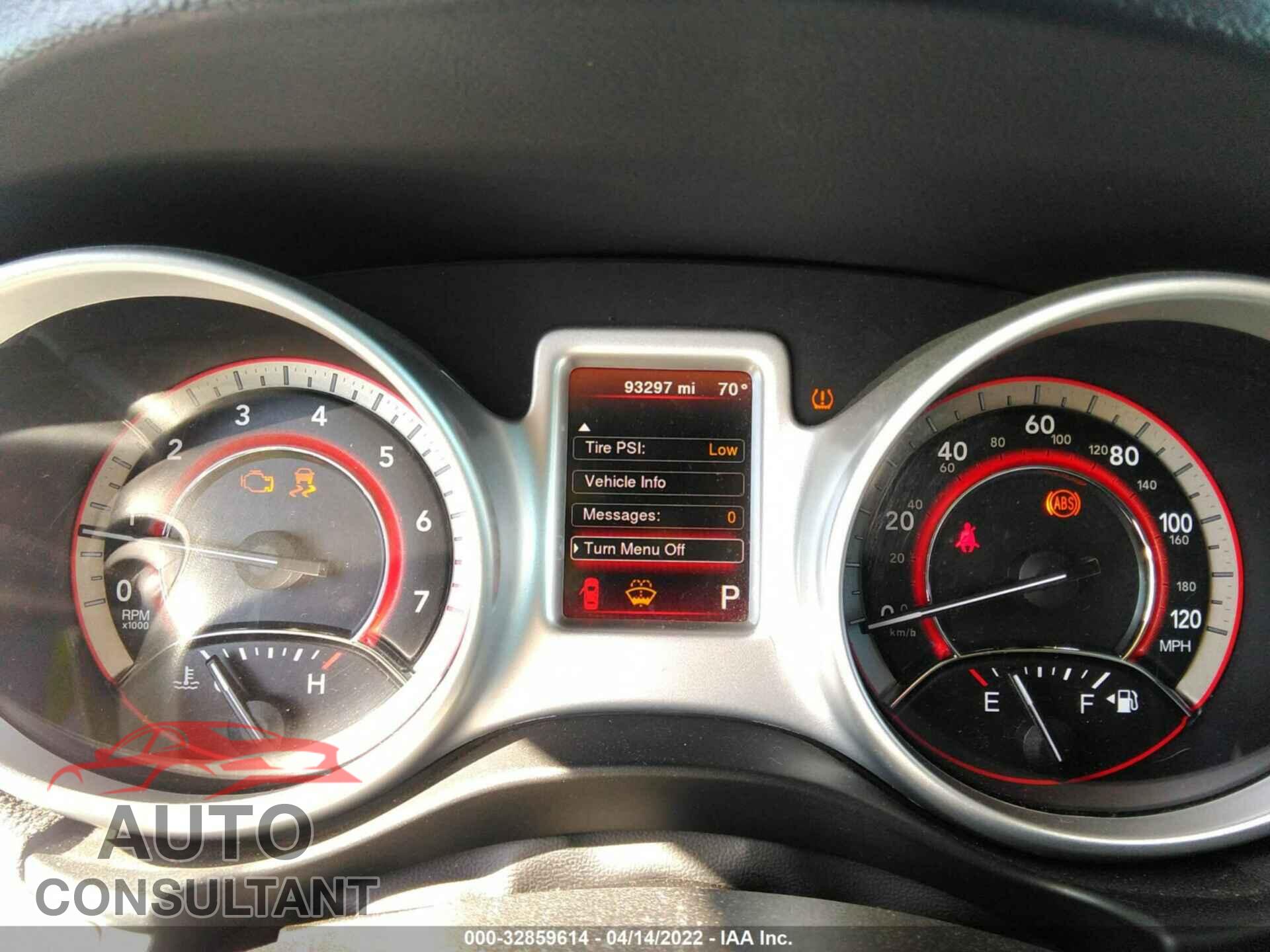 DODGE JOURNEY 2017 - 3C4PDCBGXHT589023