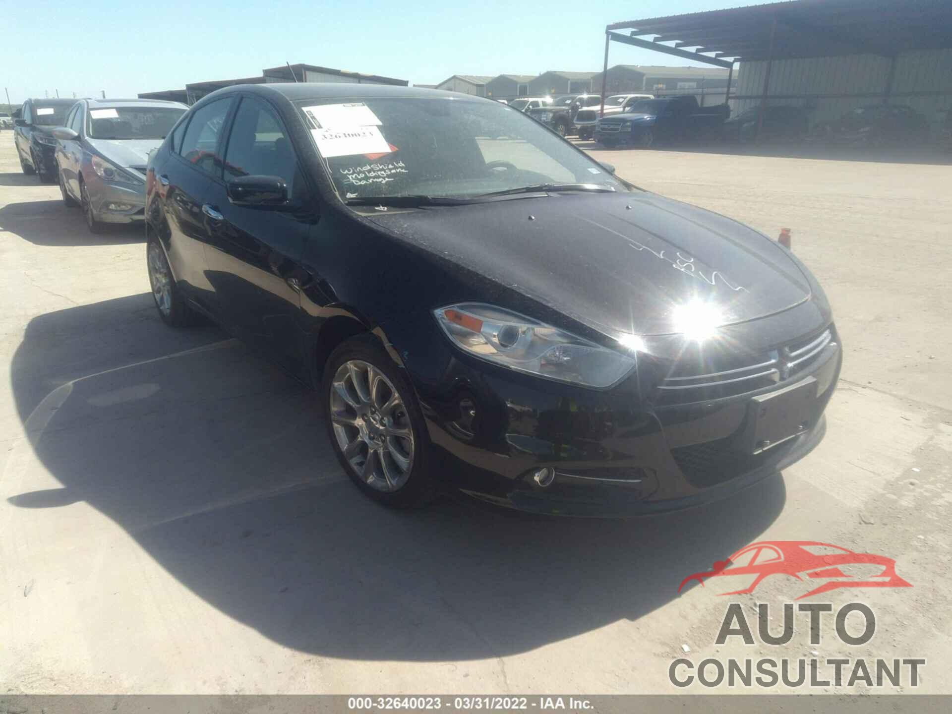 DODGE DART 2016 - 1C3CDFFA2GD819801