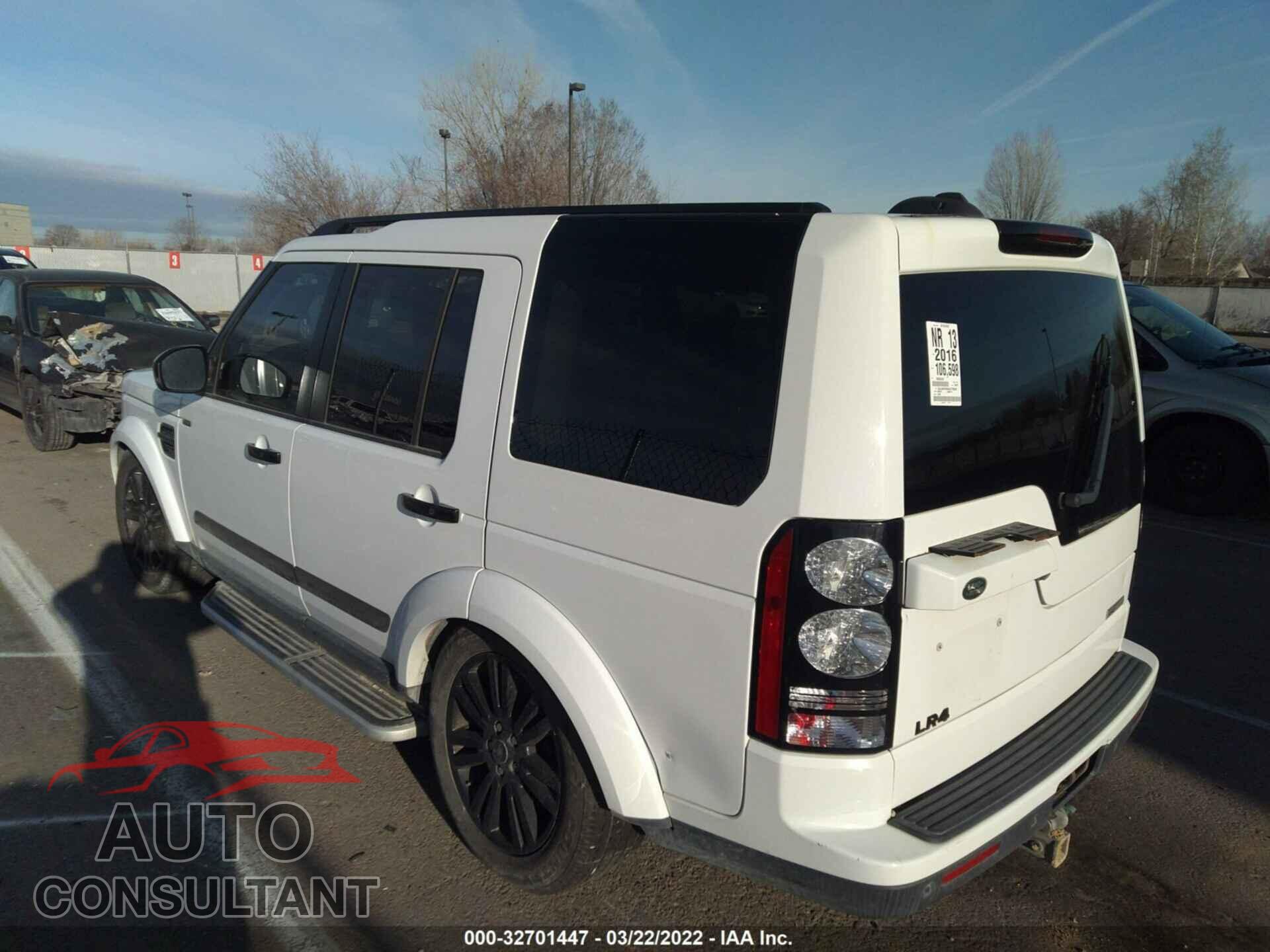 LAND ROVER LR4 2016 - SALAK2V64GA778029