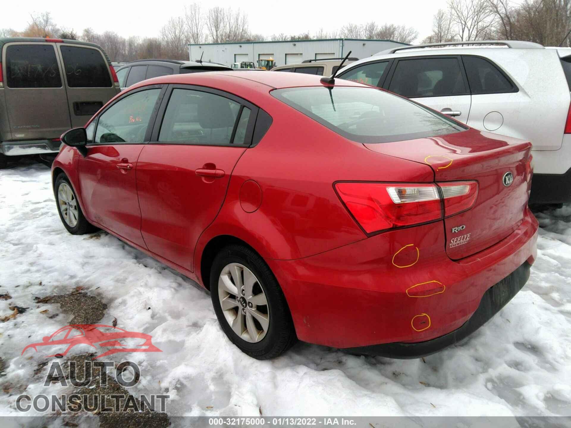KIA RIO 2017 - KNADM4A35H6063560