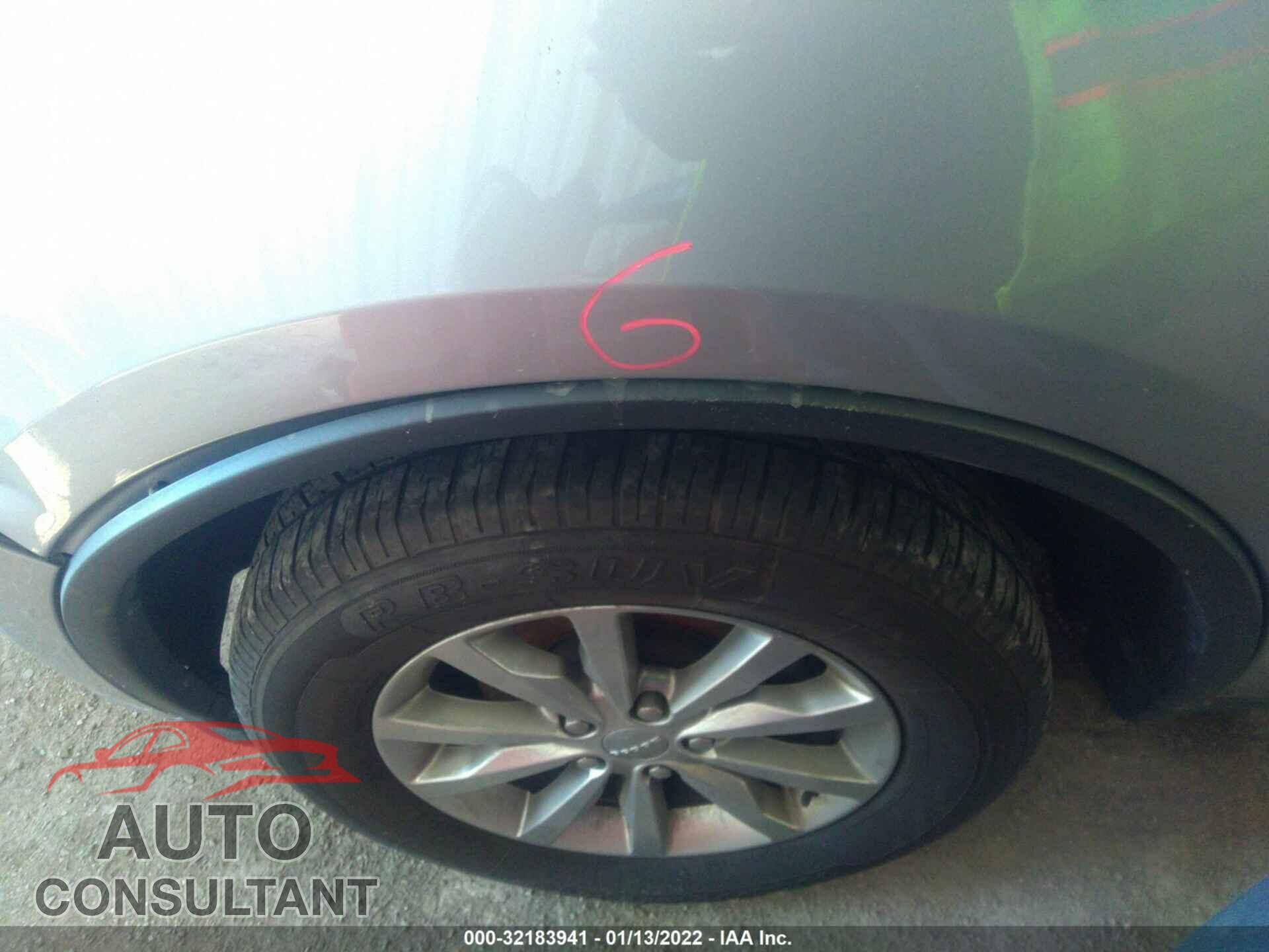 DODGE DURANGO 2017 - 1C4RDJAG0HC766608