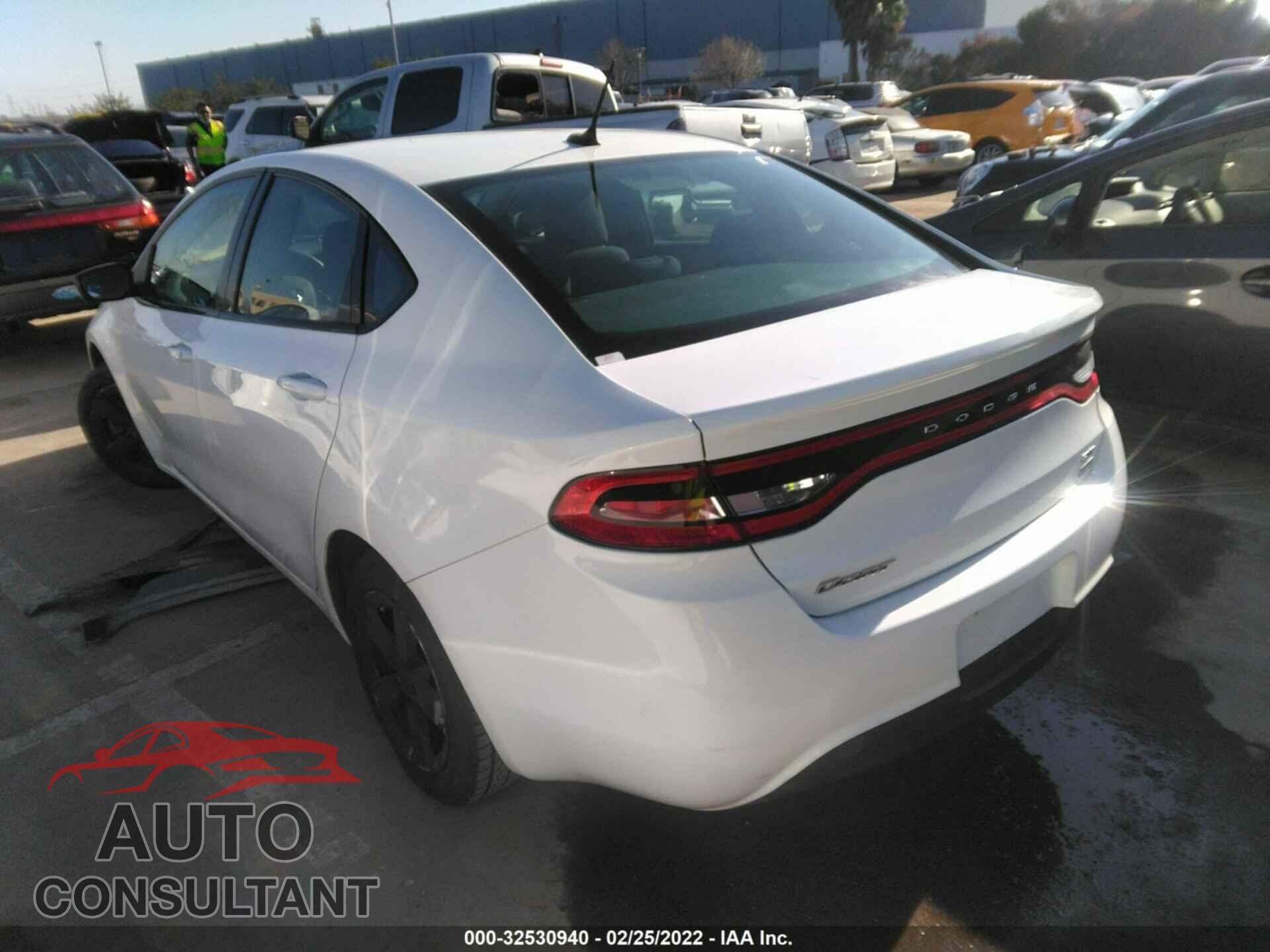 DODGE DART 2016 - 1C3CDFBA4GD652430