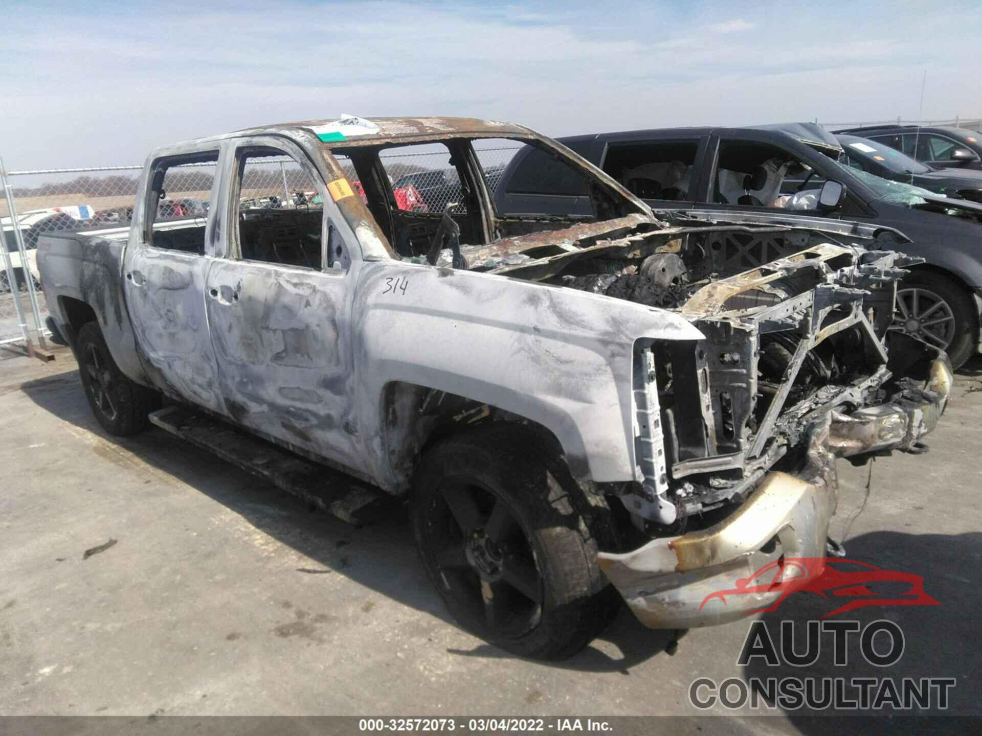CHEVROLET SILVERADO 1500 2017 - 3GCUKREC7HG152402