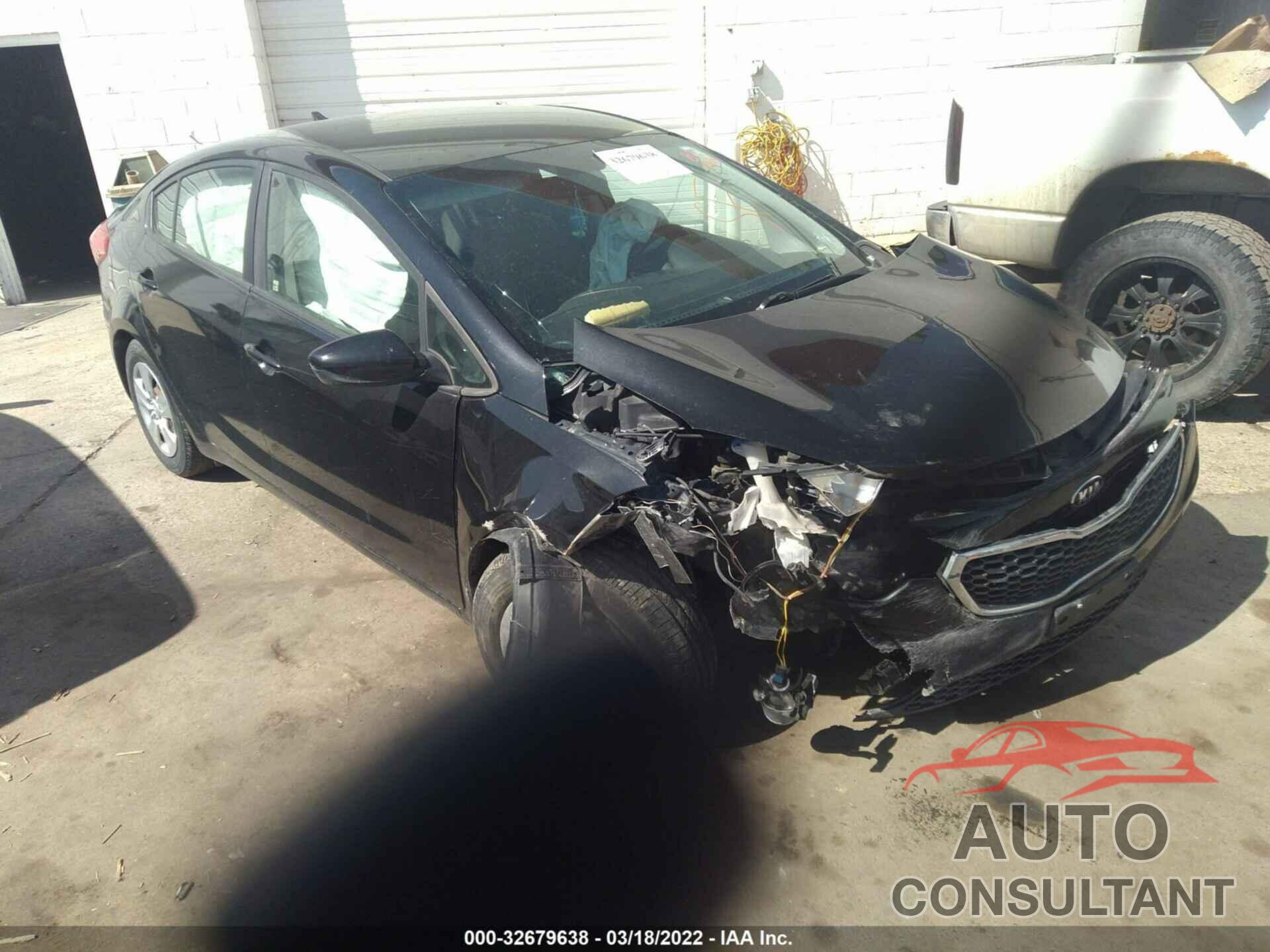 KIA FORTE 2016 - KNAFK4A68G5531357