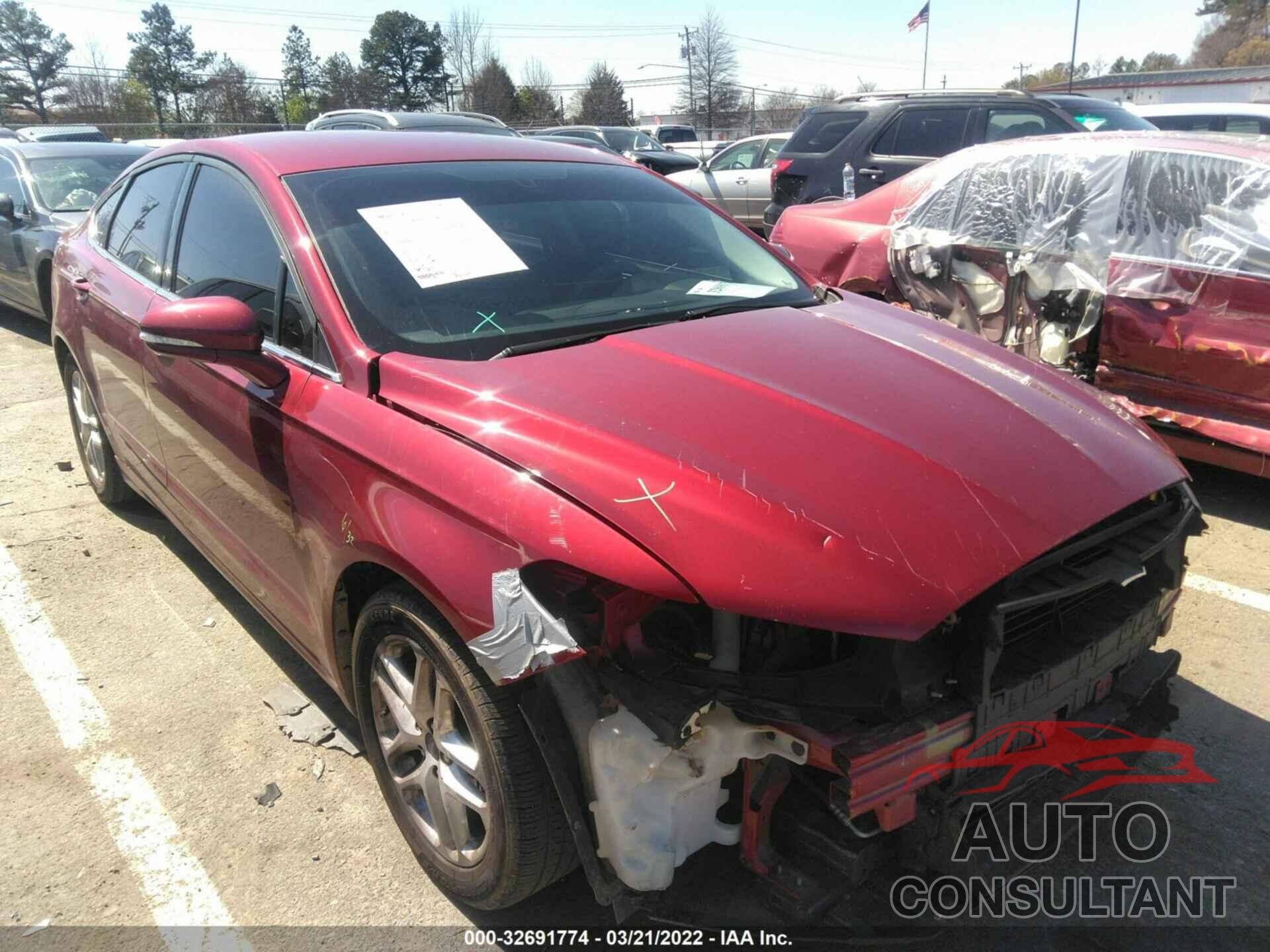 FORD FUSION 2016 - 3FA6P0H71GR221954