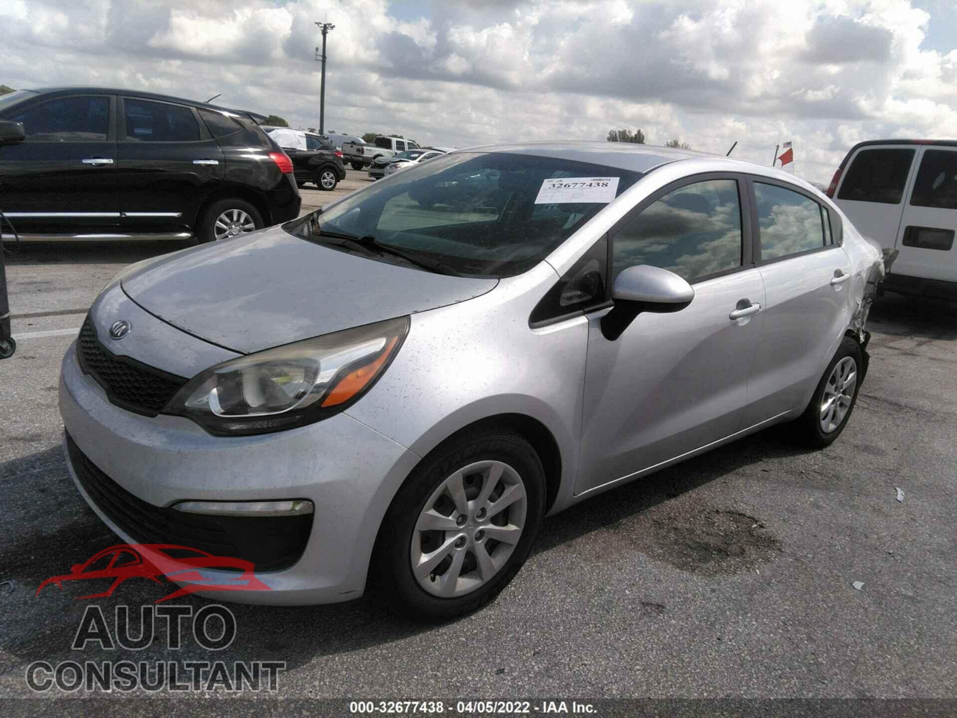 KIA RIO 2016 - KNADM4A39G6549903