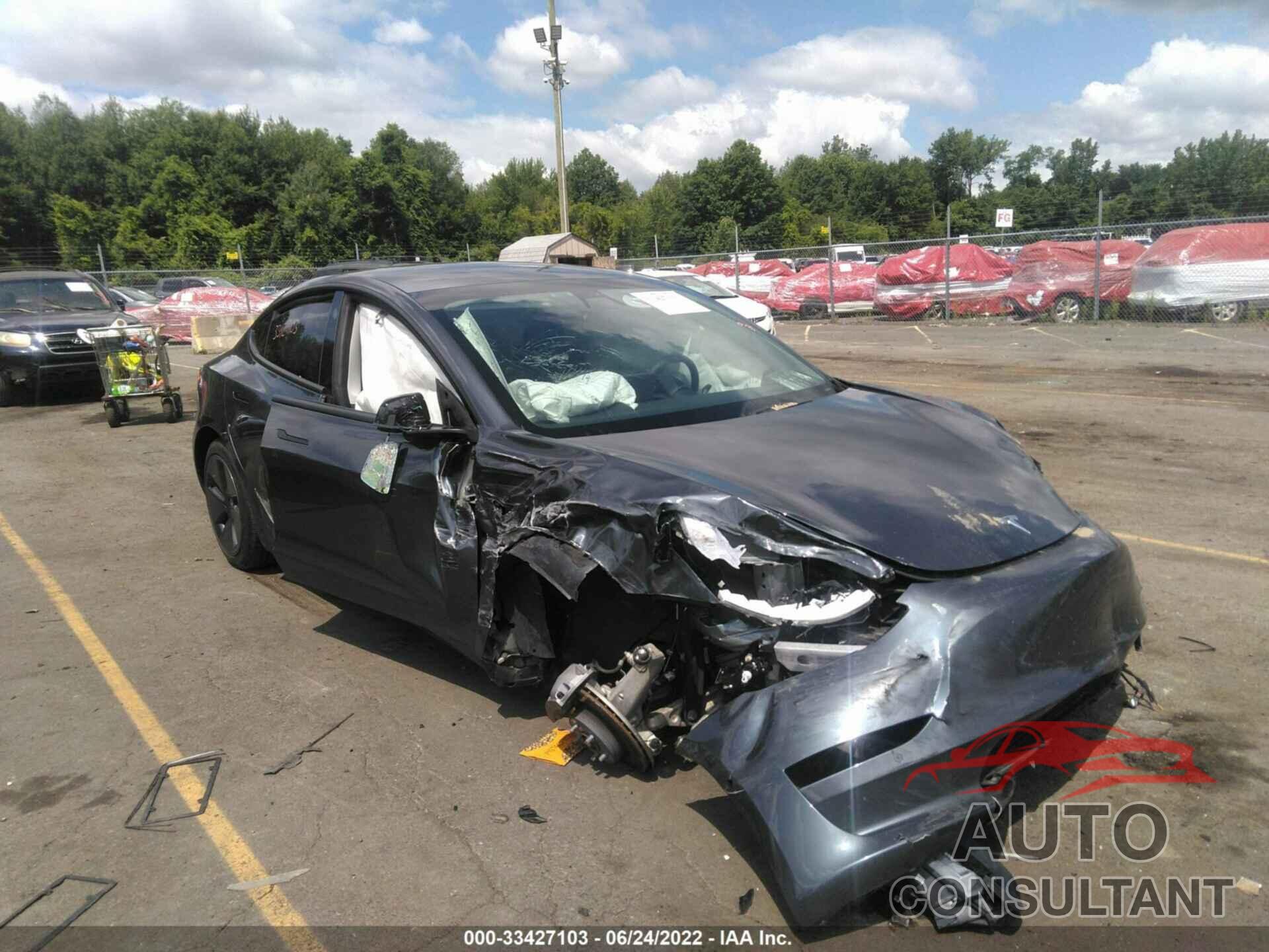 TESLA MODEL 3 2021 - 5YJ3E1EB7MF848107