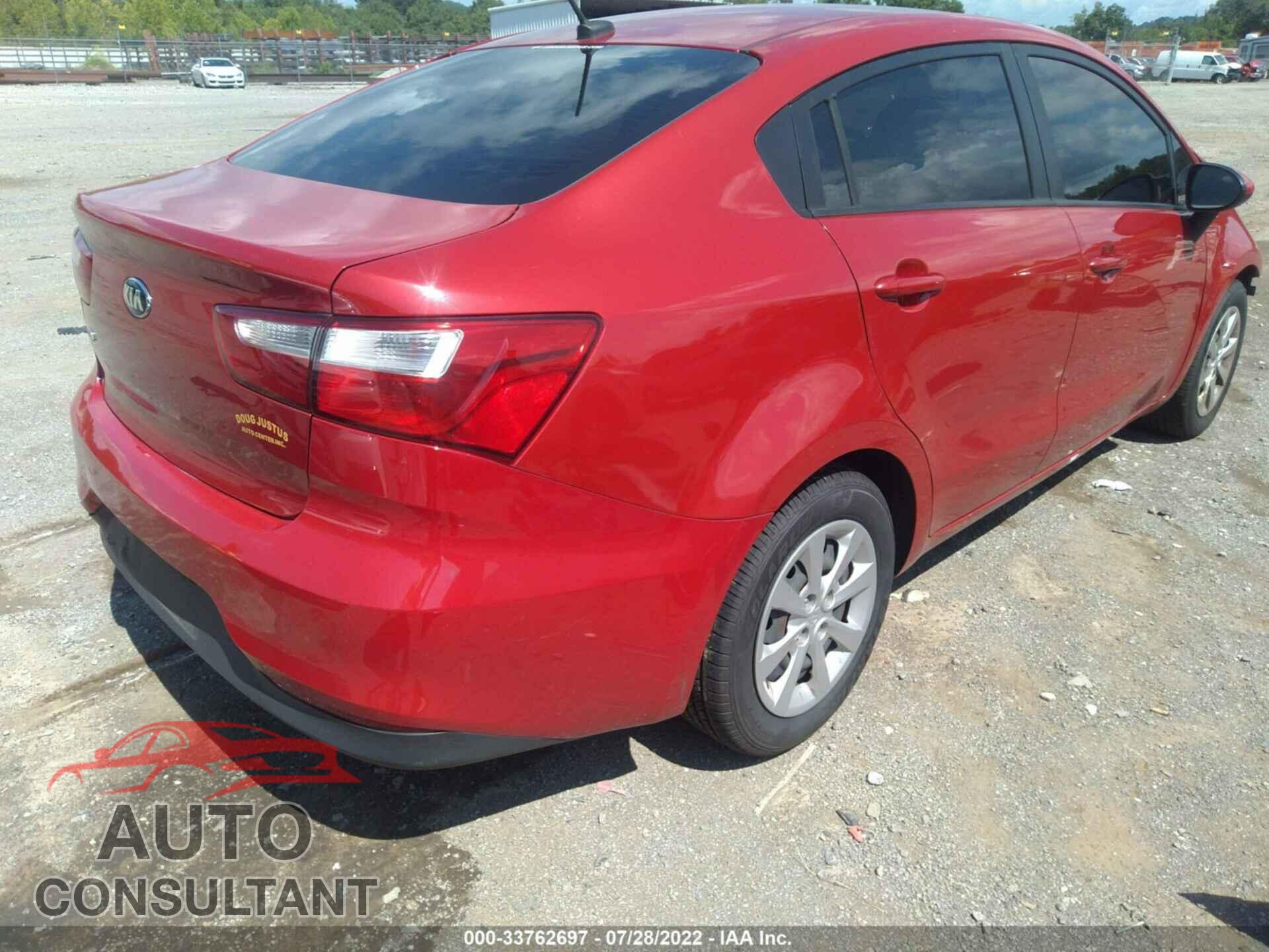 KIA RIO 2017 - KNADM4A38H6044324