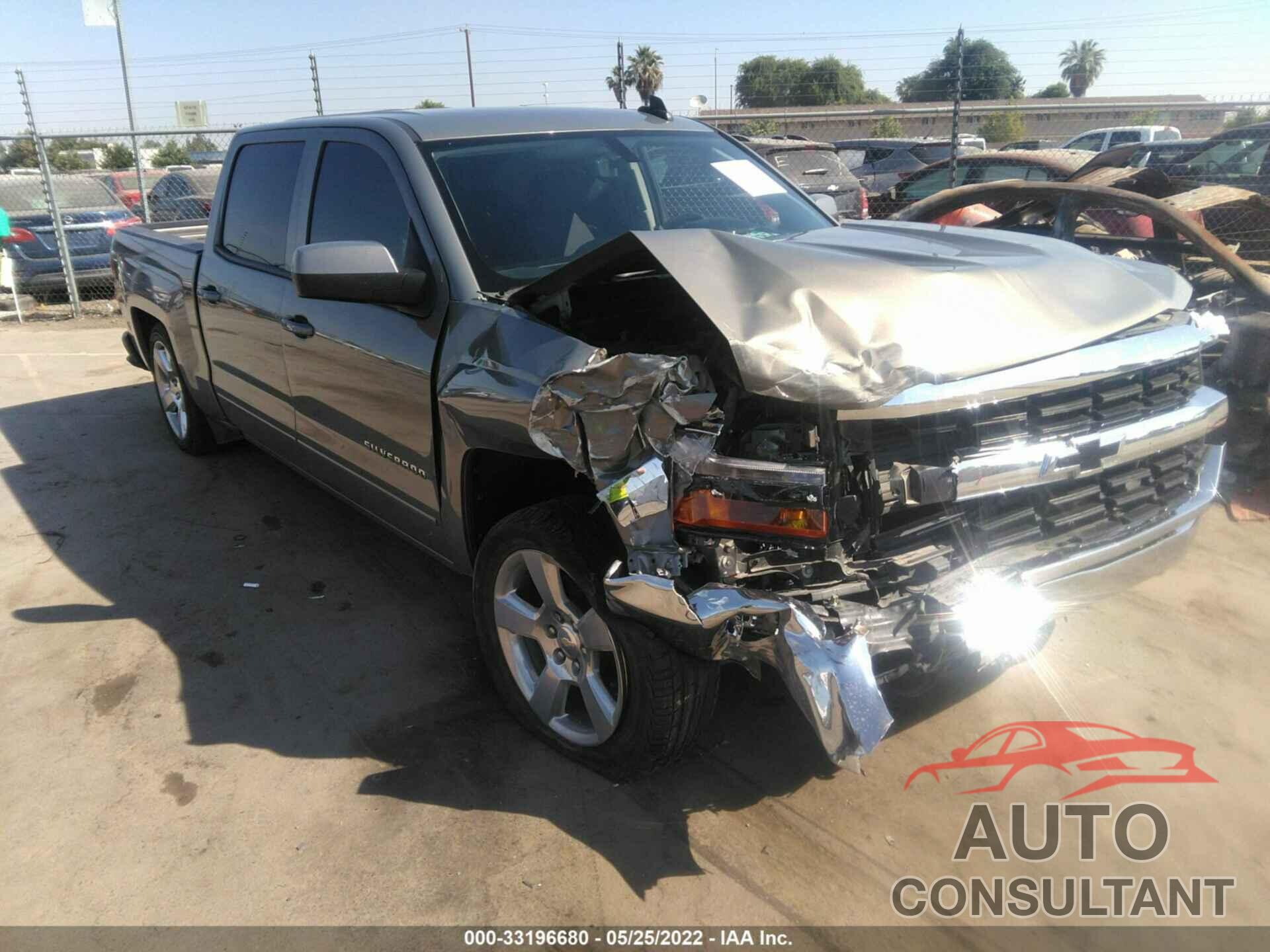 CHEVROLET SILVERADO 1500 2017 - 3GCPCREC3HG316335