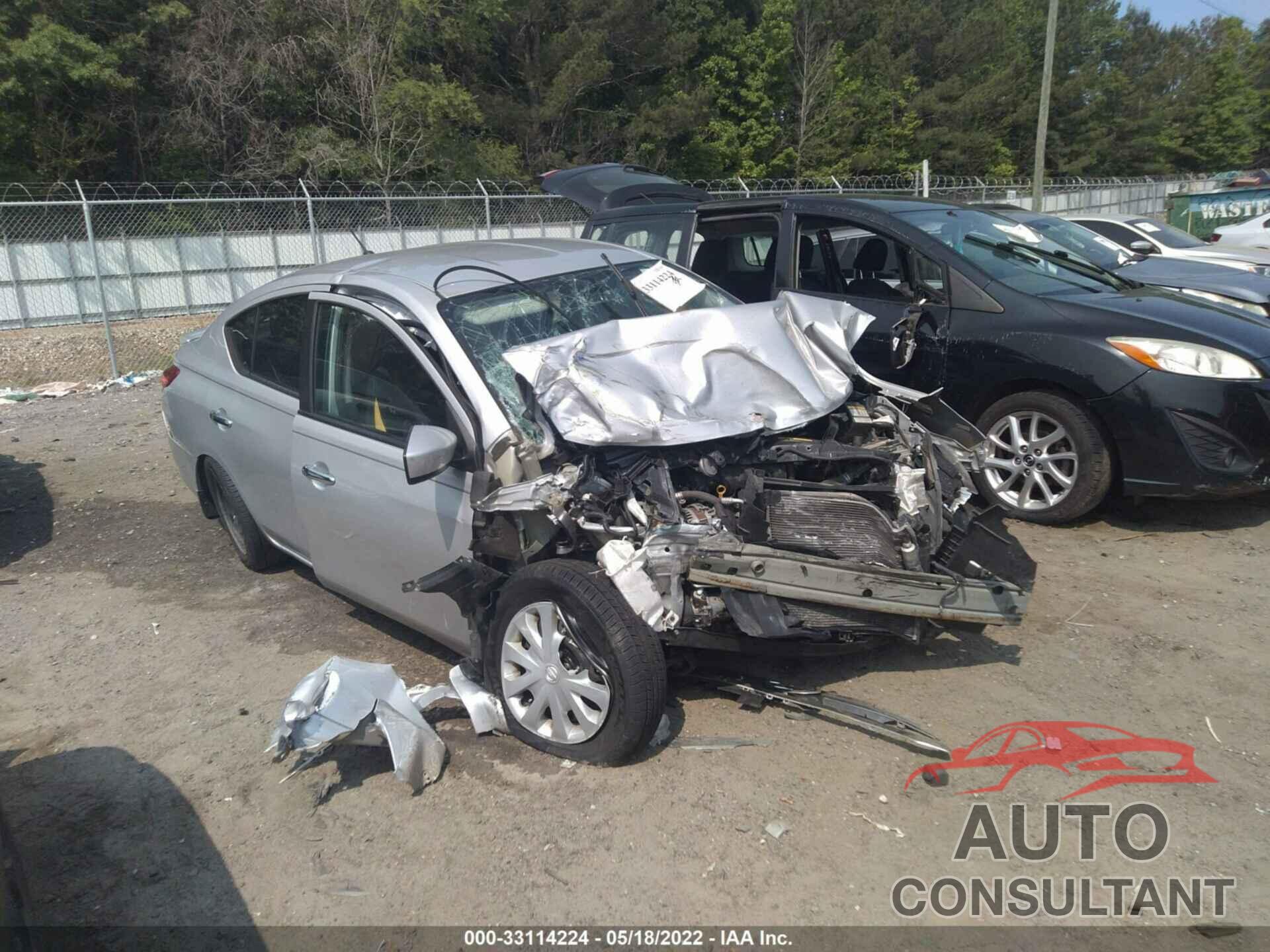 NISSAN VERSA 2016 - 3N1CN7AP7GL892931