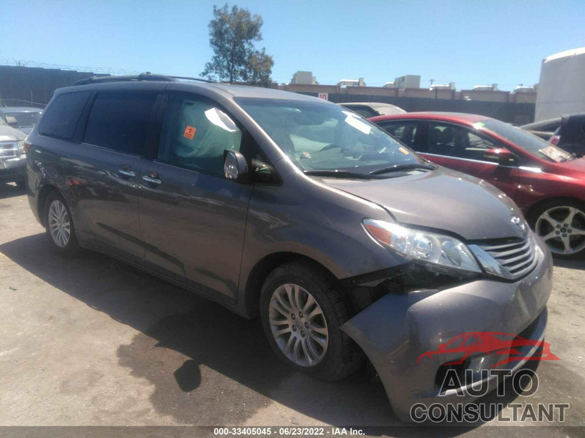 TOYOTA SIENNA 2016 - 5TDYK3DC7GS720213