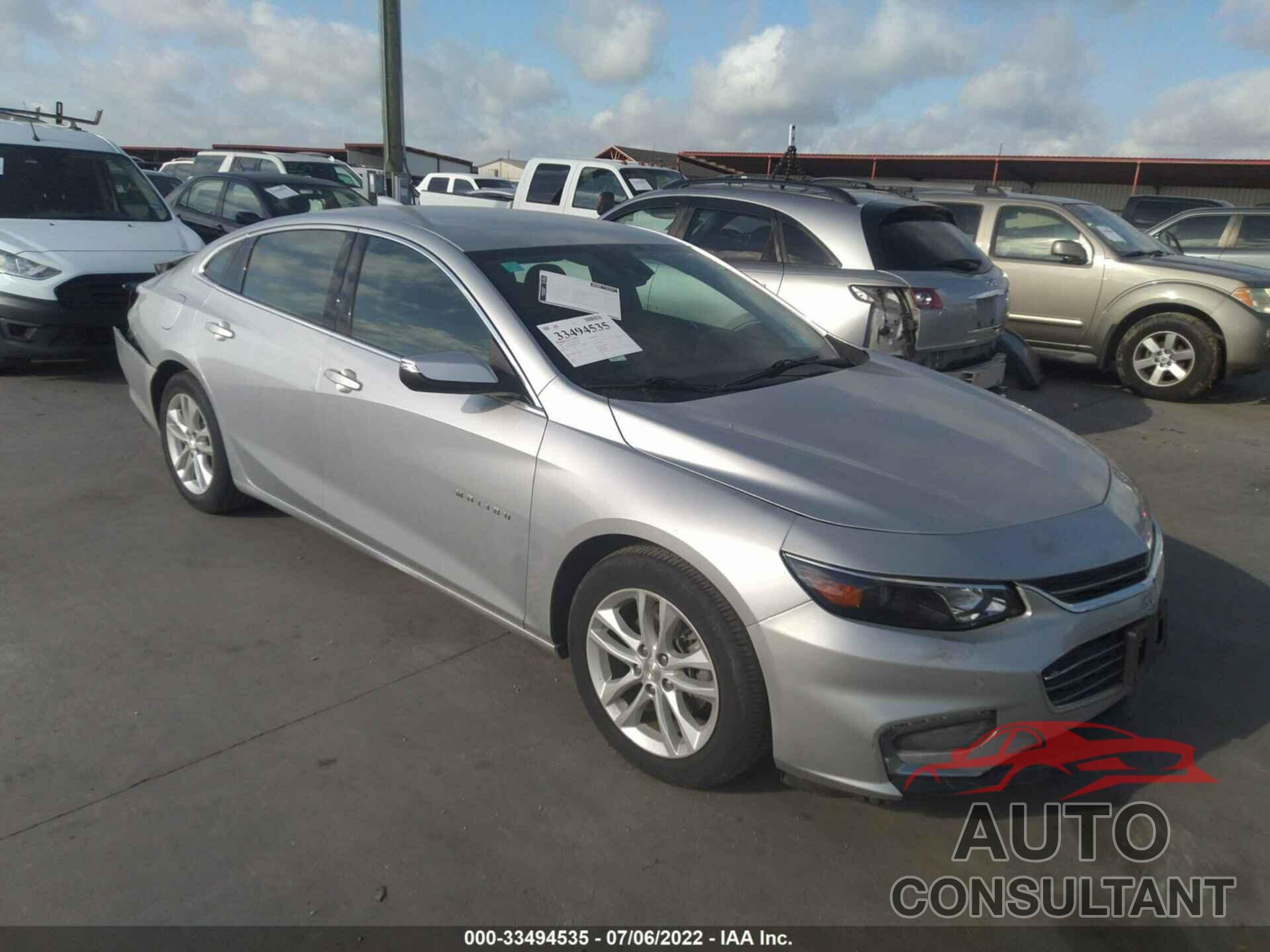 CHEVROLET MALIBU 2017 - 1G1ZE5ST6HF239308