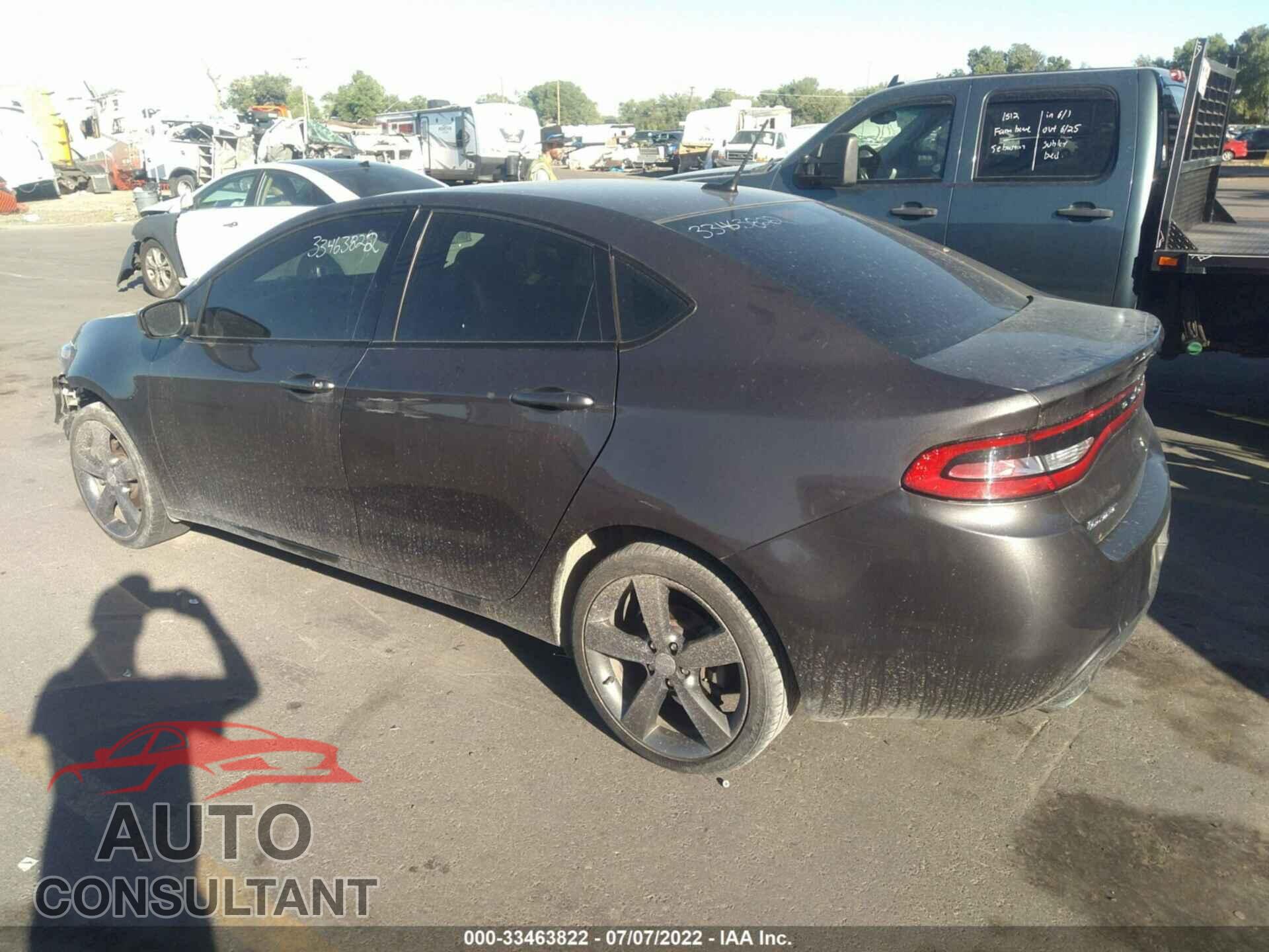 DODGE DART 2016 - 1C3CDFEBXGD585174