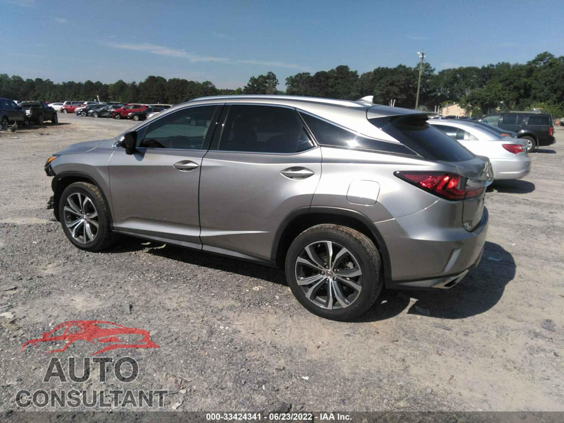 LEXUS RX 2017 - 2T2ZZMCA6HC091085
