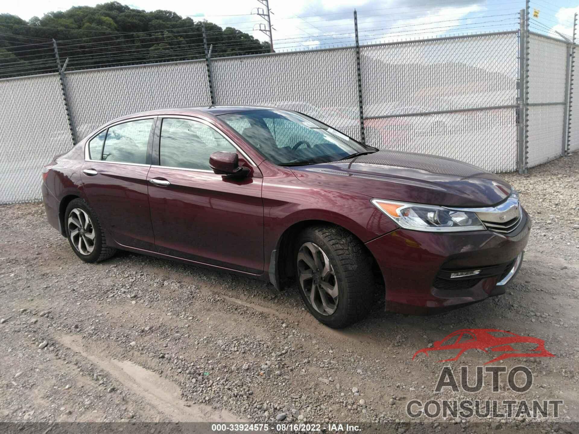 HONDA ACCORD SEDAN 2017 - 1HGCR3F83HA004035