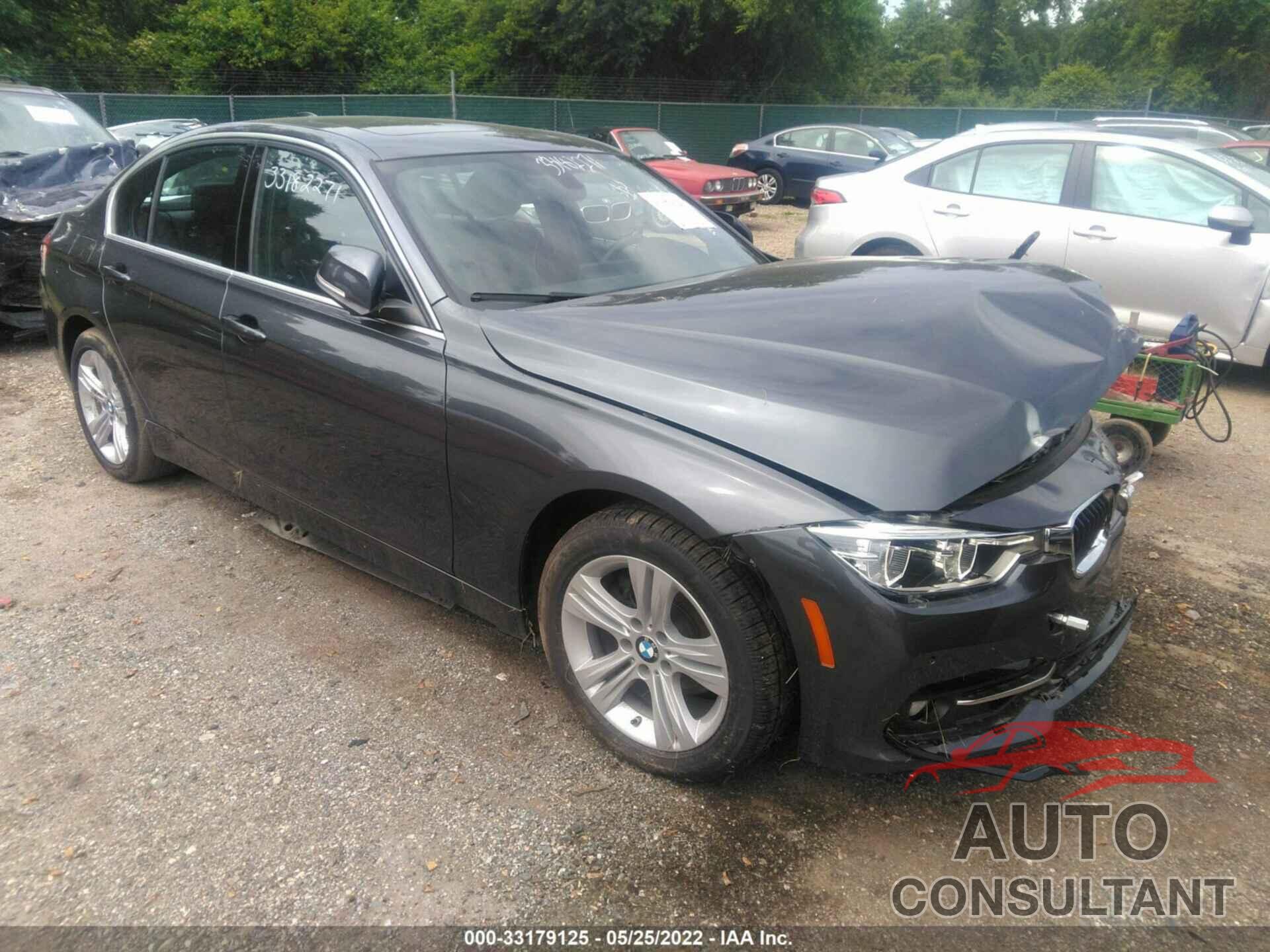 BMW 3 SERIES 2017 - WBA8D9C5XHK677816