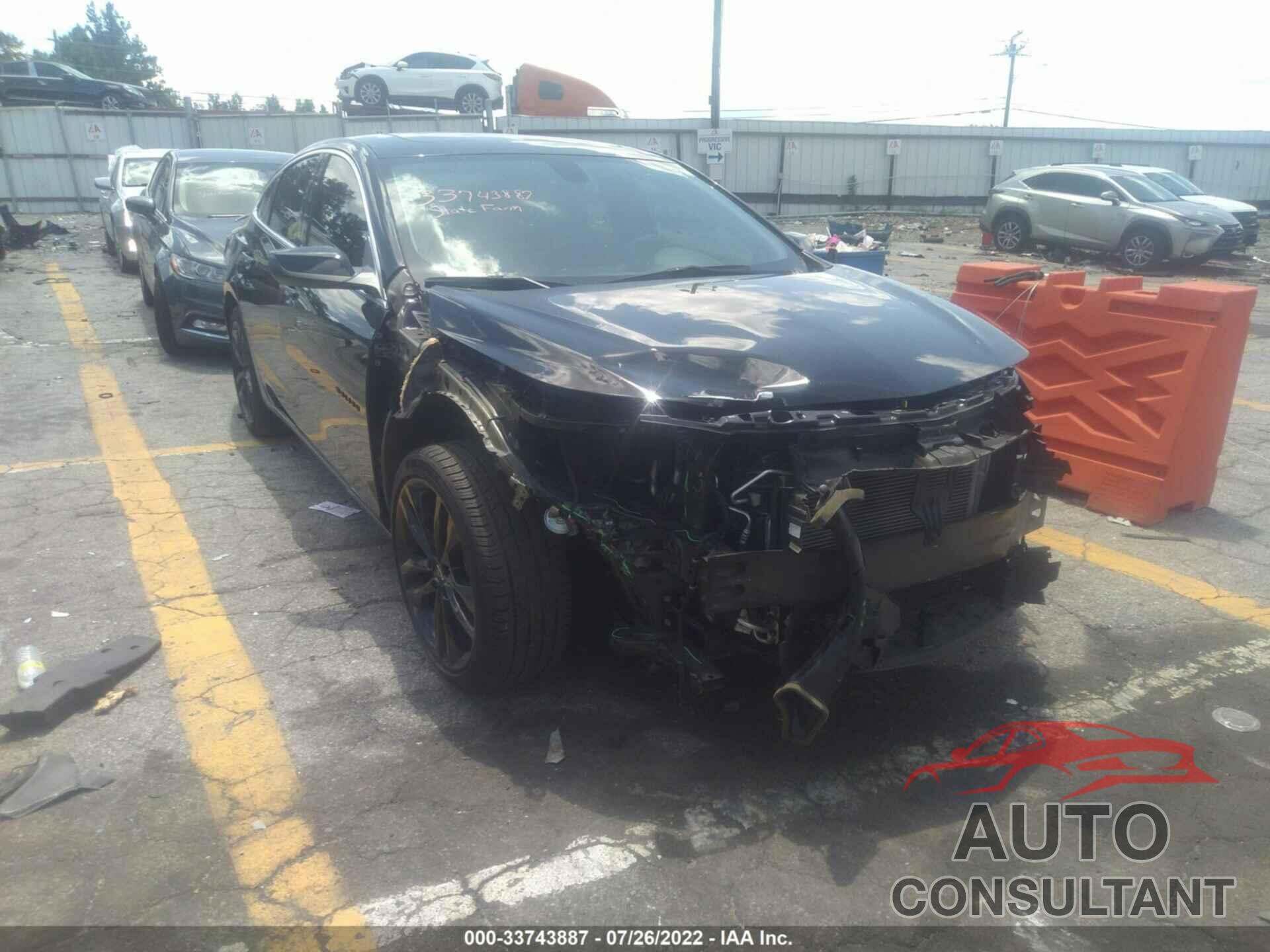 CHEVROLET MALIBU 2021 - 1G1ZD5ST0MF038386