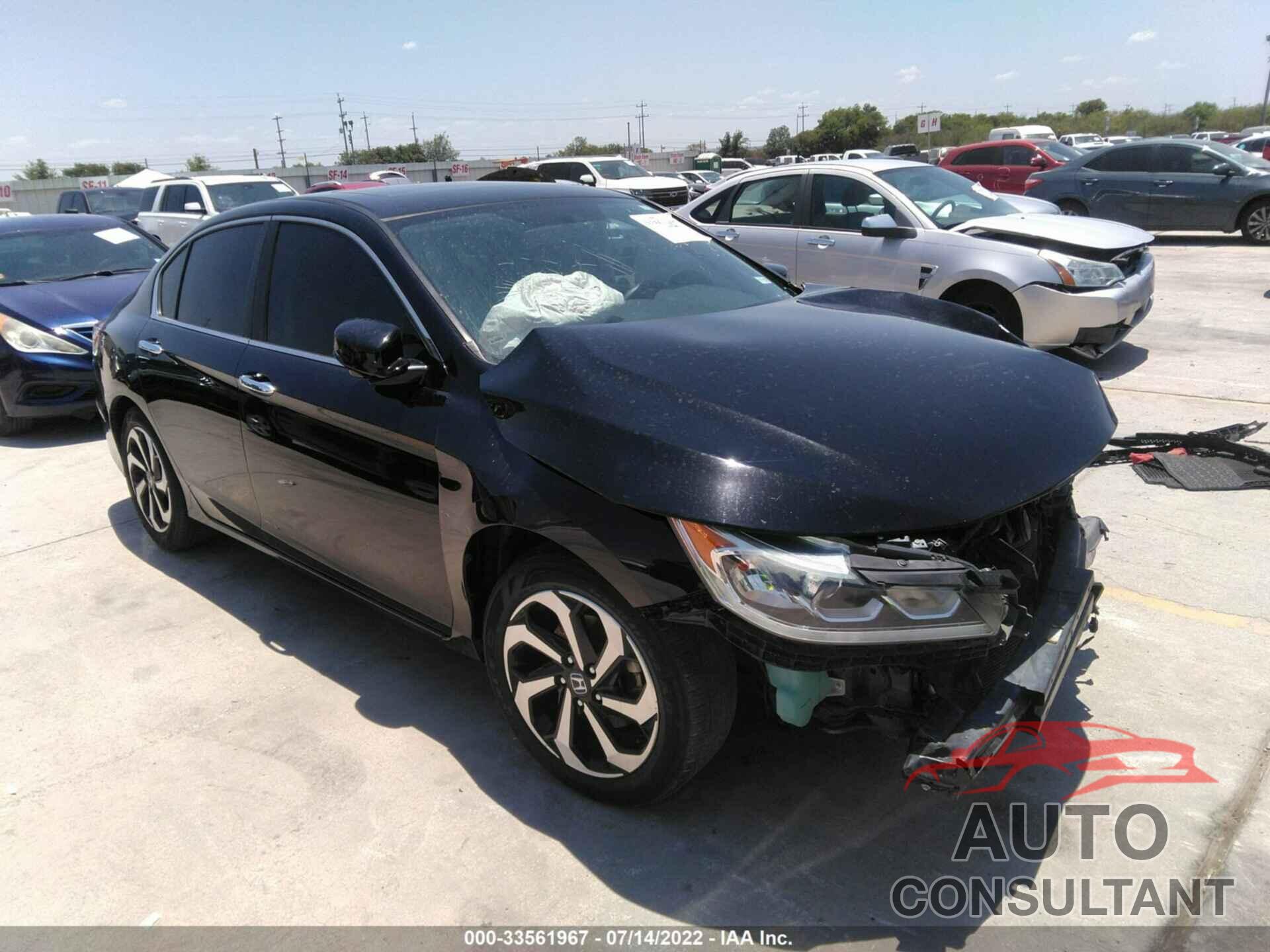 HONDA ACCORD SEDAN 2017 - 1HGCR2F72HA215003