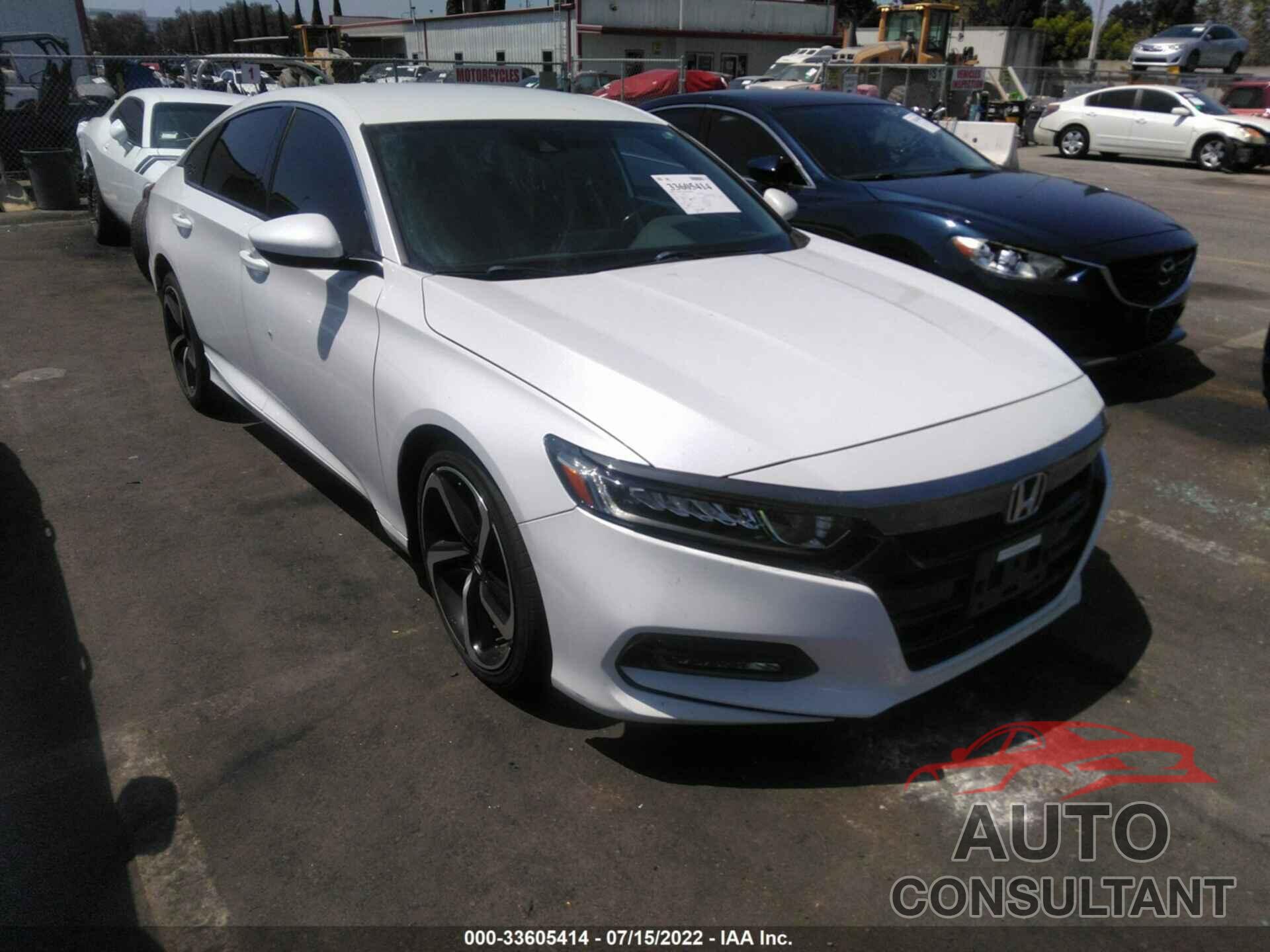 HONDA ACCORD SEDAN 2018 - 1HGCV1F35JA031120