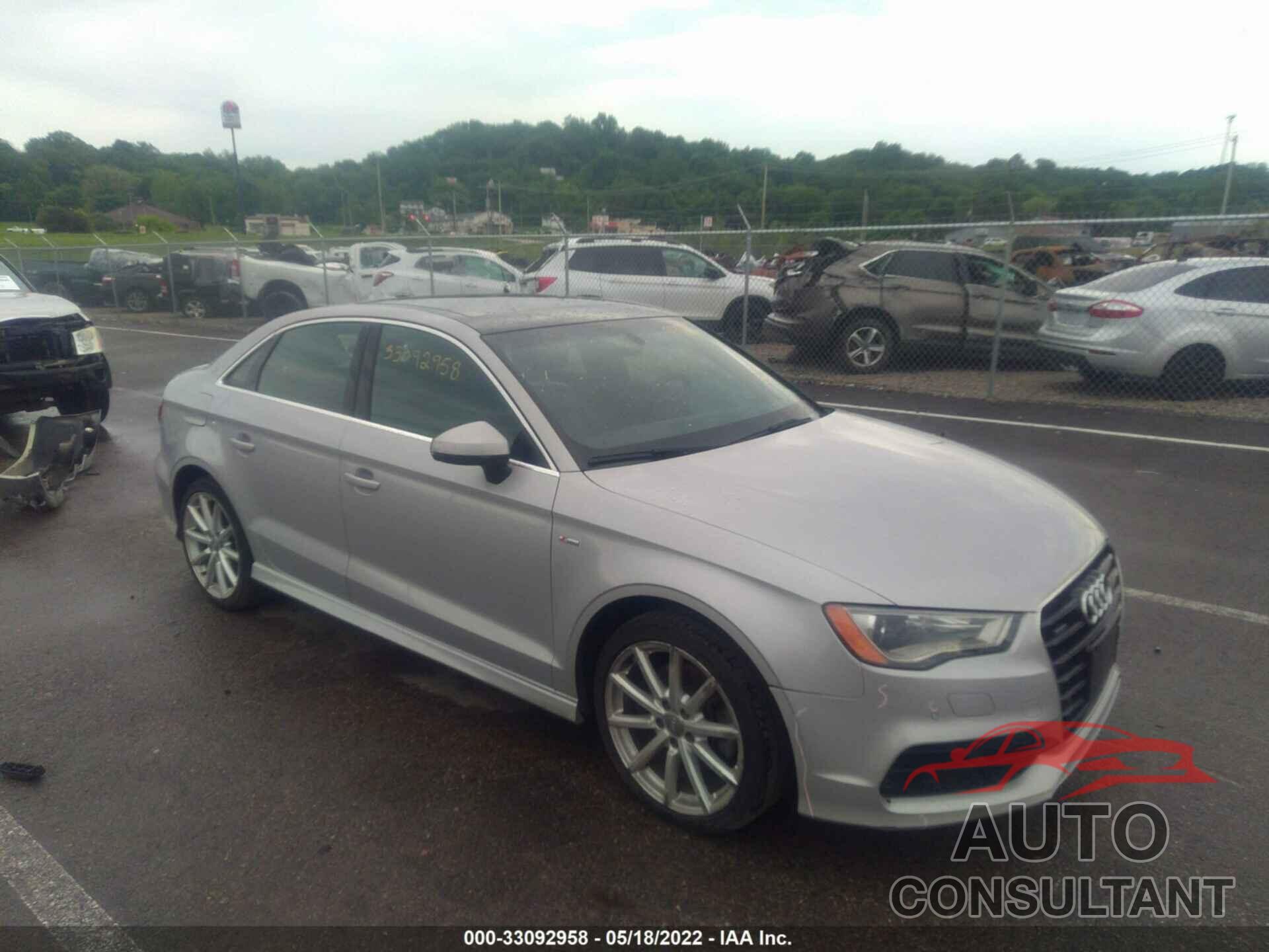 AUDI A3 2016 - WAUJ8GFF7G1033189