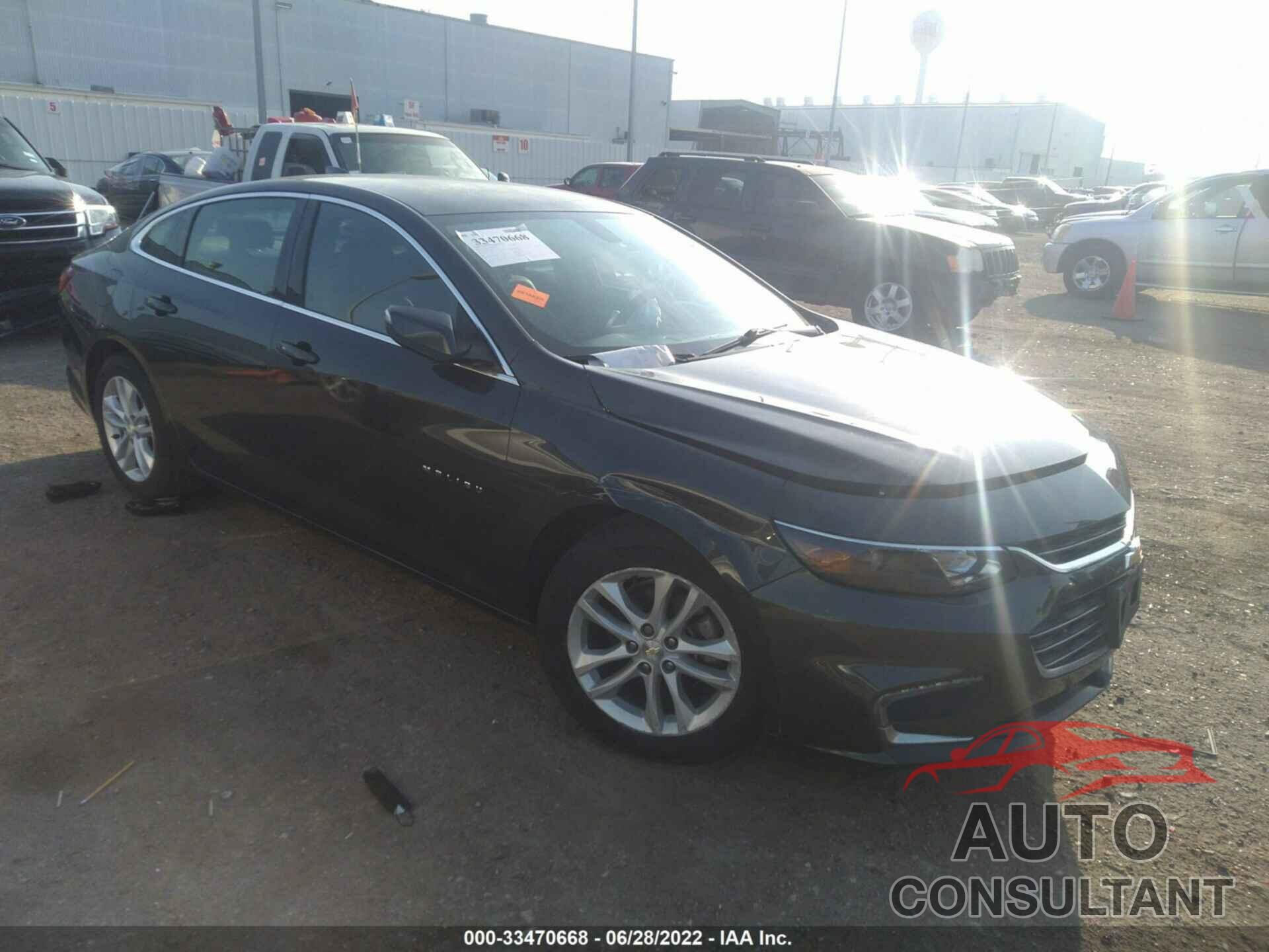 CHEVROLET MALIBU 2016 - 1G1ZE5ST1GF322935
