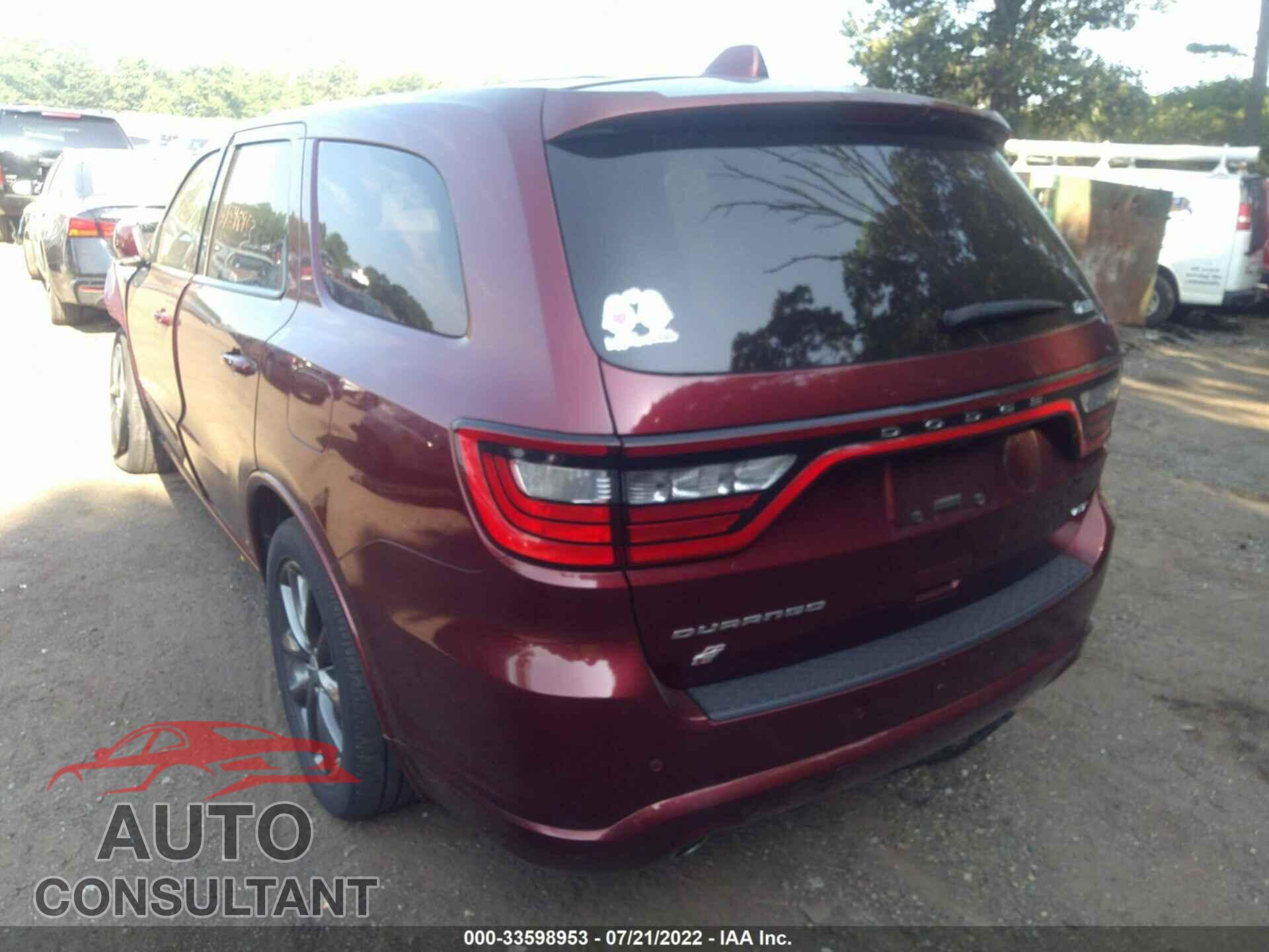 DODGE DURANGO 2018 - 1C4RDJDG3JC448578