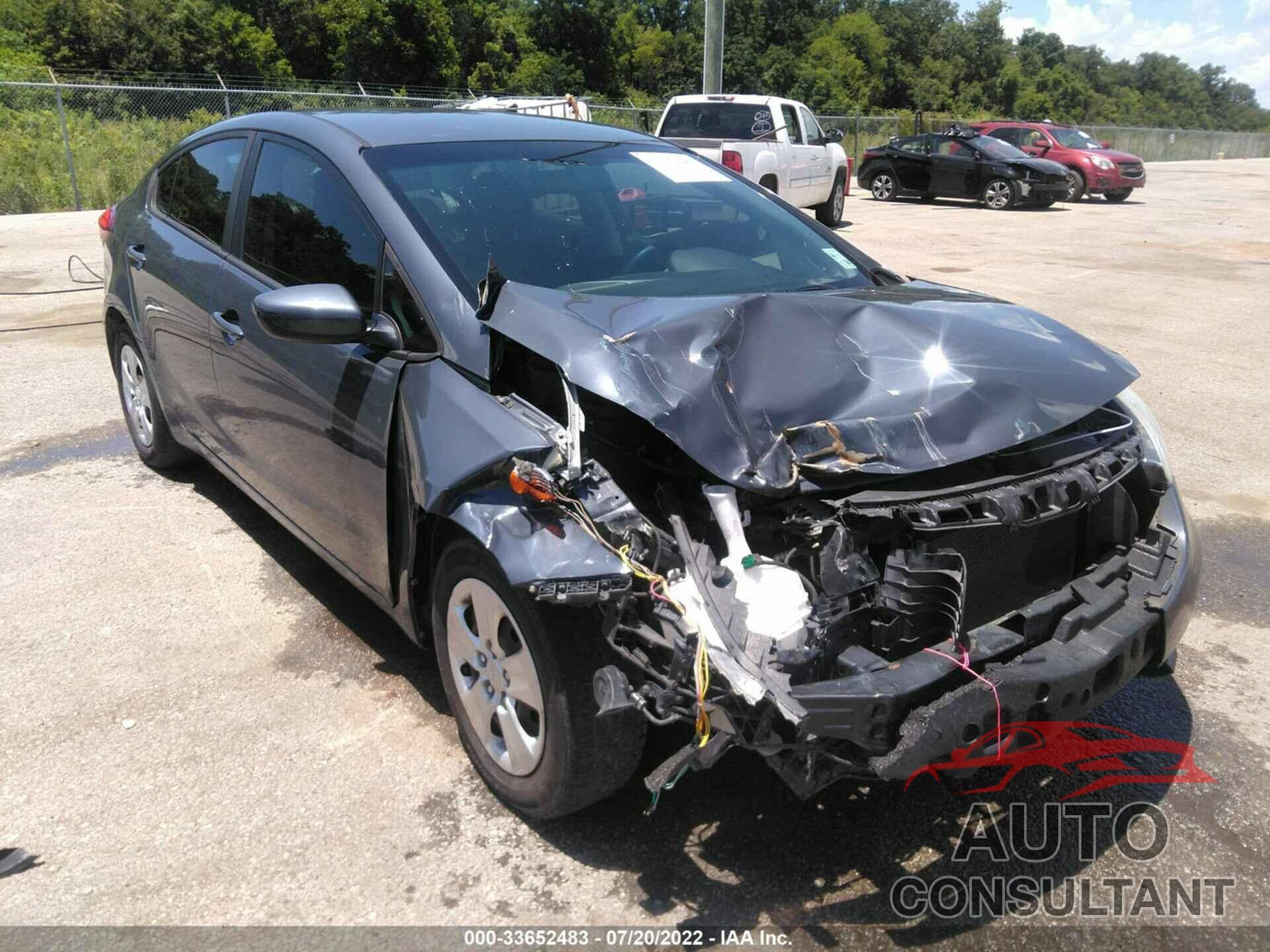 KIA FORTE 2016 - KNAFK4A66G5508353