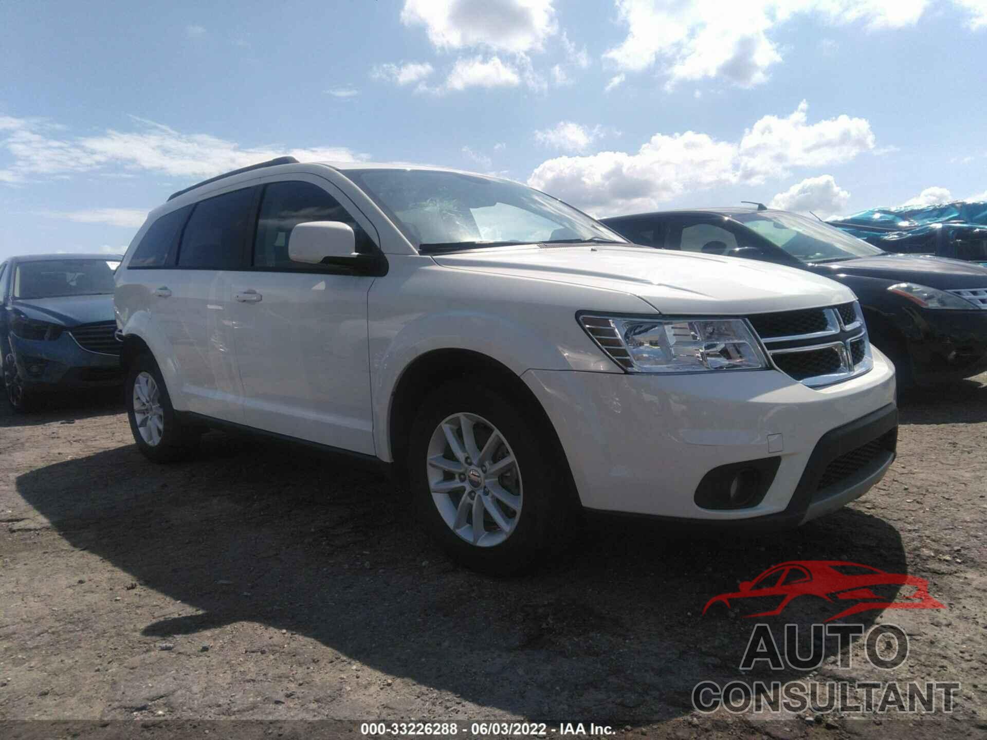 DODGE JOURNEY 2017 - 3C4PDCBG2HT674244