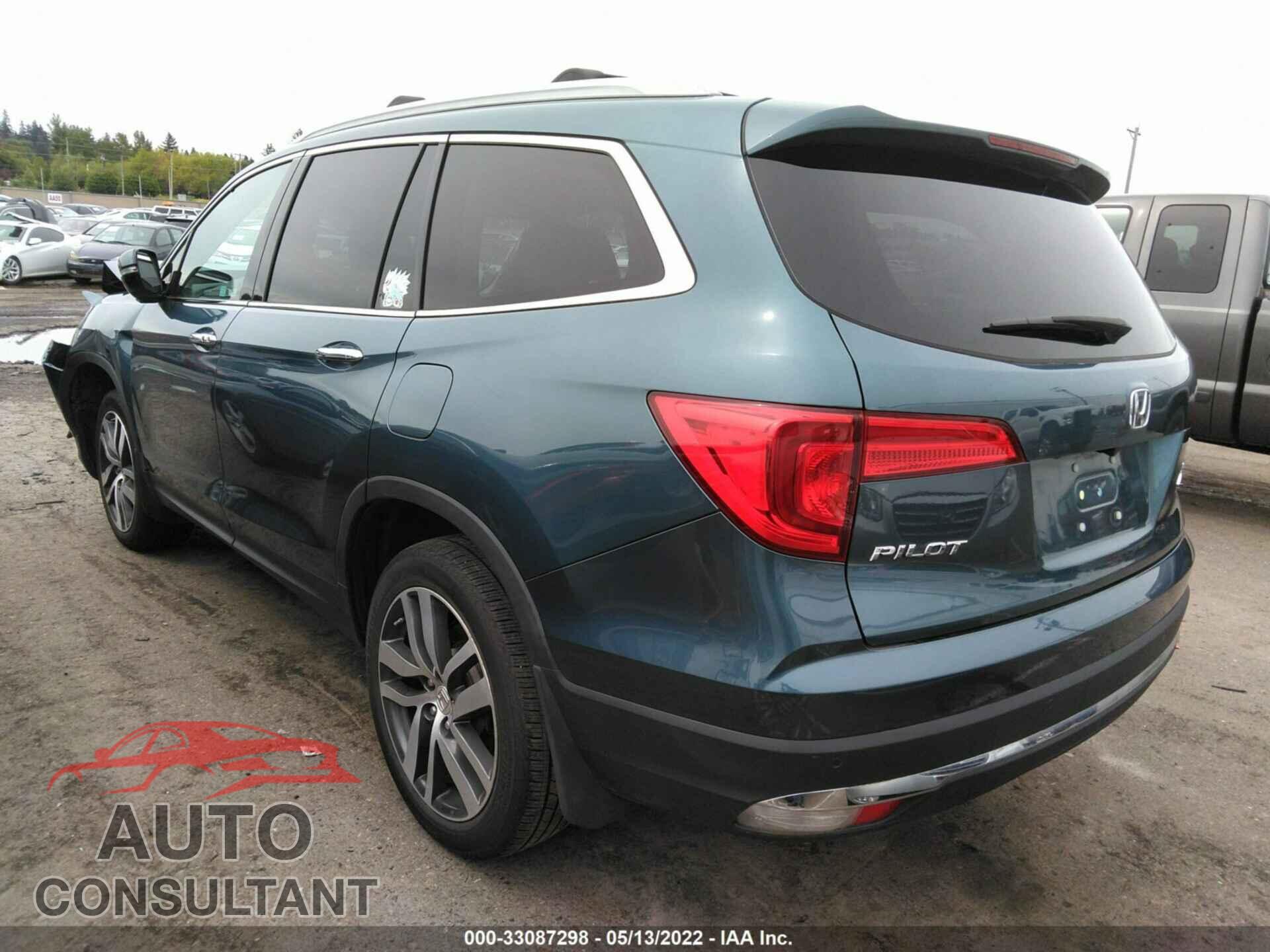 HONDA PILOT 2018 - 5FNYF6H96JB015970