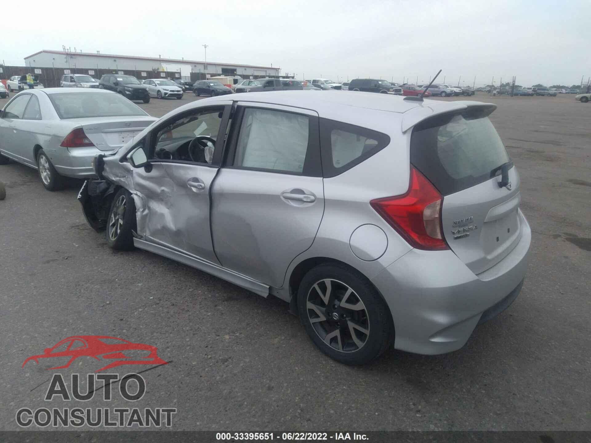 NISSAN VERSA NOTE 2017 - 3N1CE2CP0HL360051