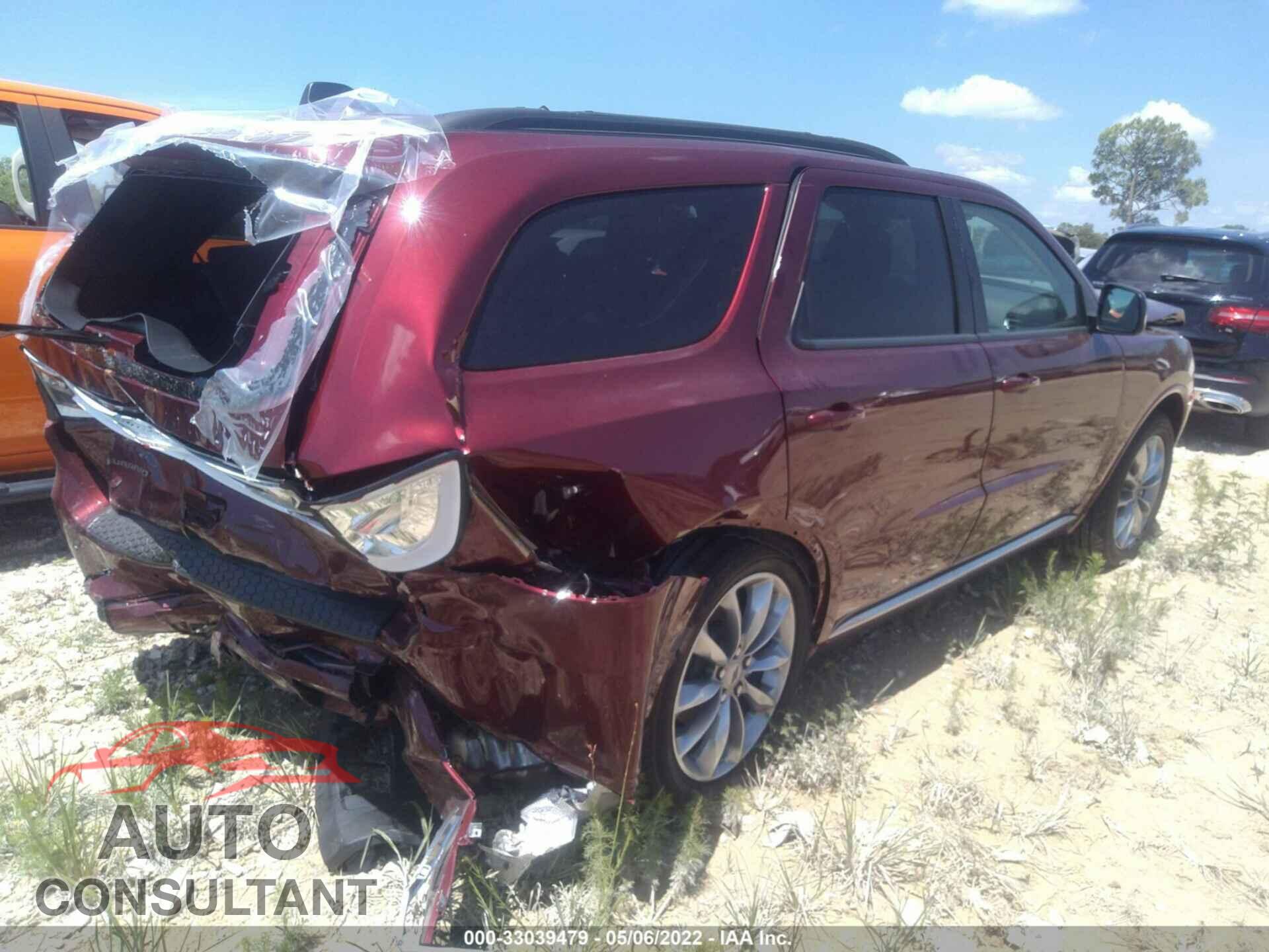 DODGE DURANGO 2022 - 1C4RDJAG8NC106540