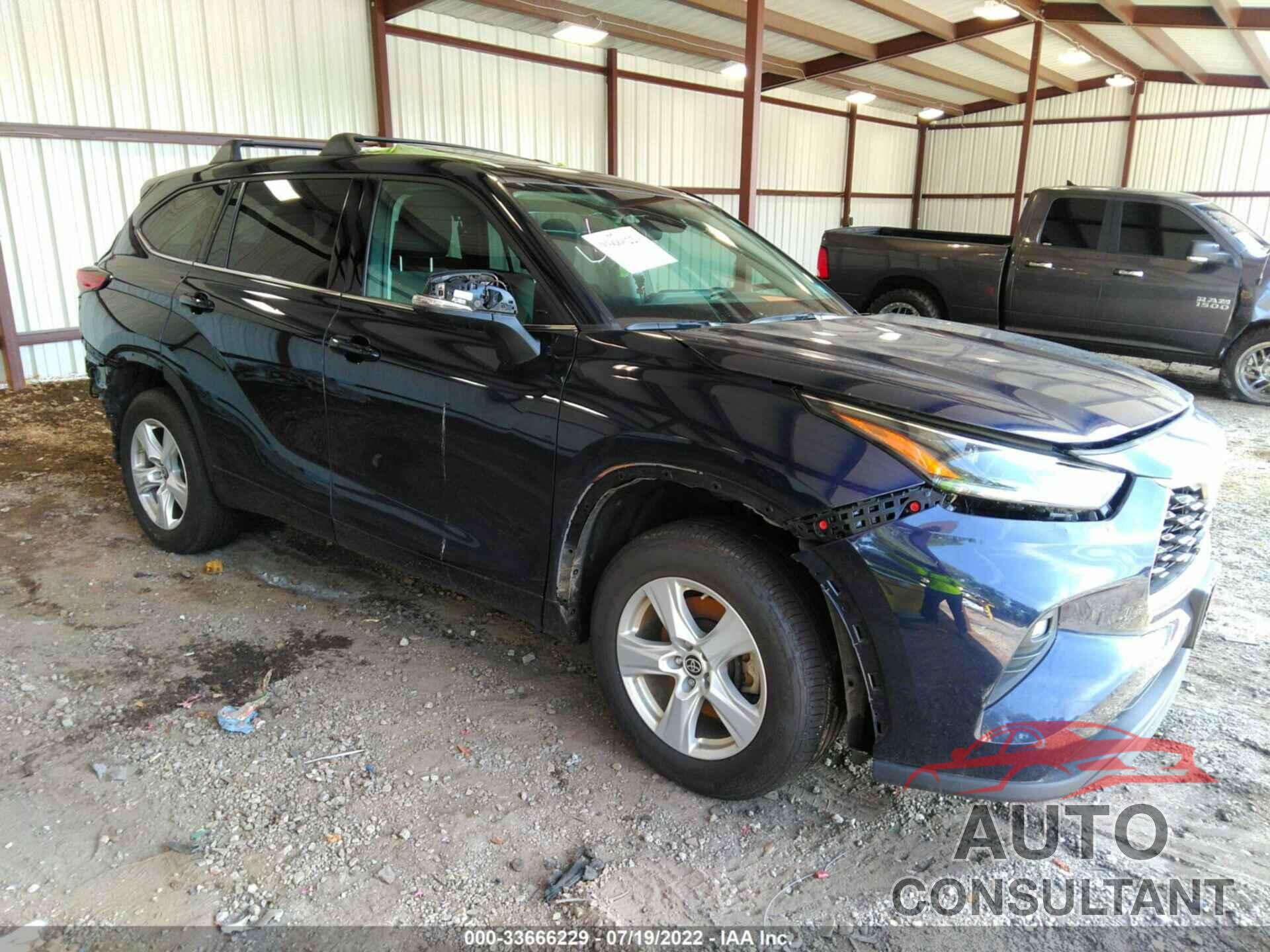 TOYOTA HIGHLANDER 2021 - 5TDBZRBH6MS088870