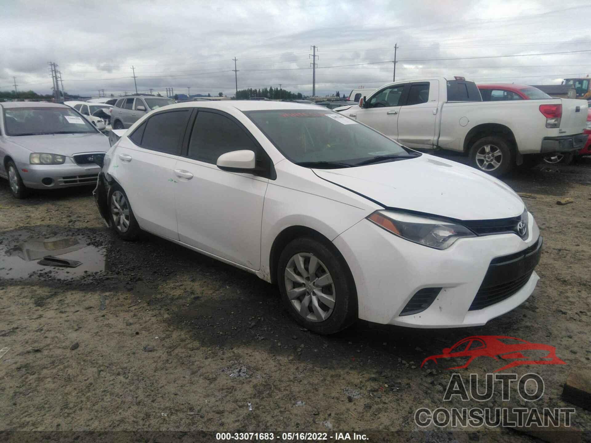 TOYOTA COROLLA 2016 - 2T1BURHE5GC575759
