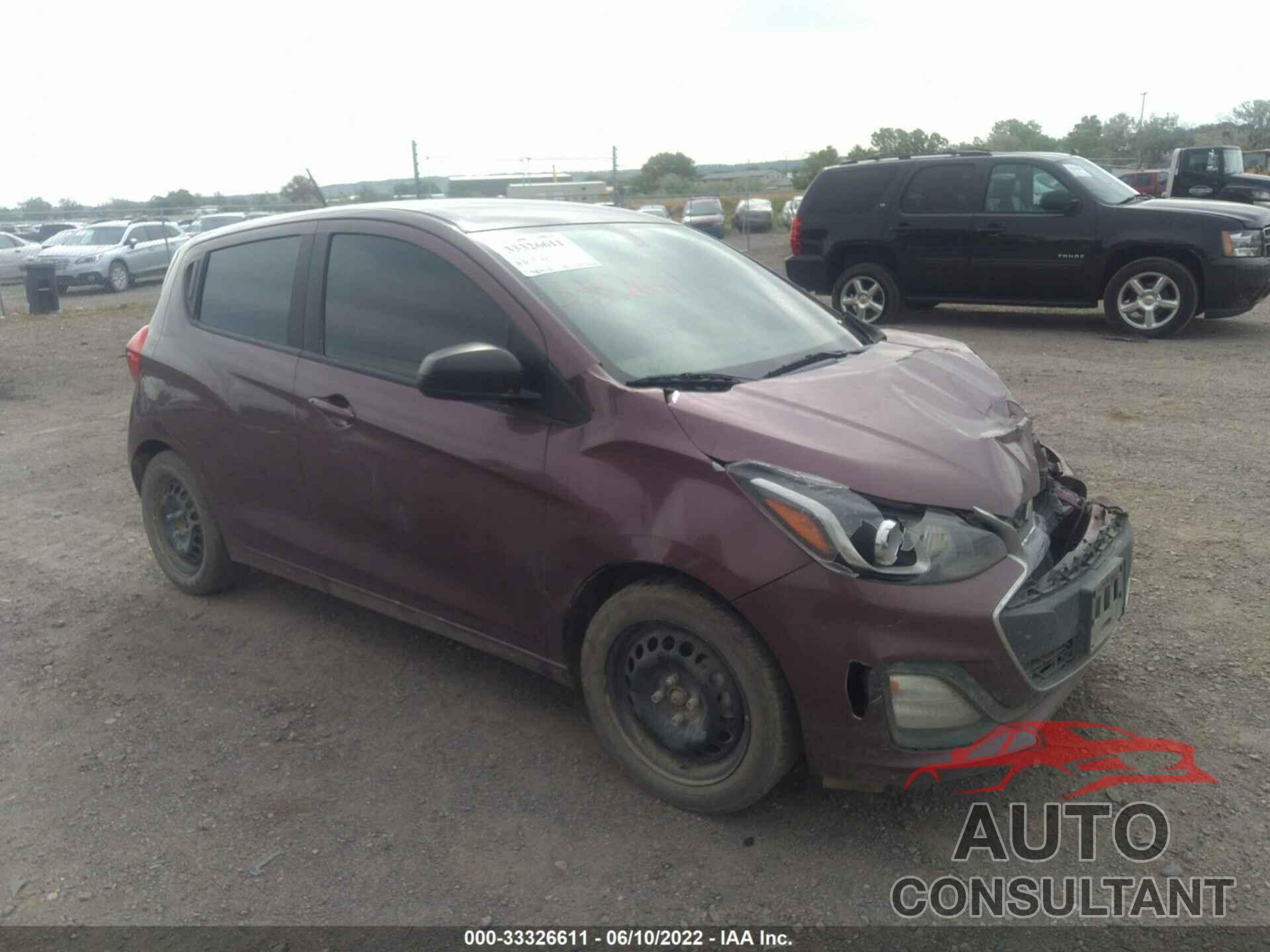 CHEVROLET SPARK 2019 - KL8CB6SA6KC741280