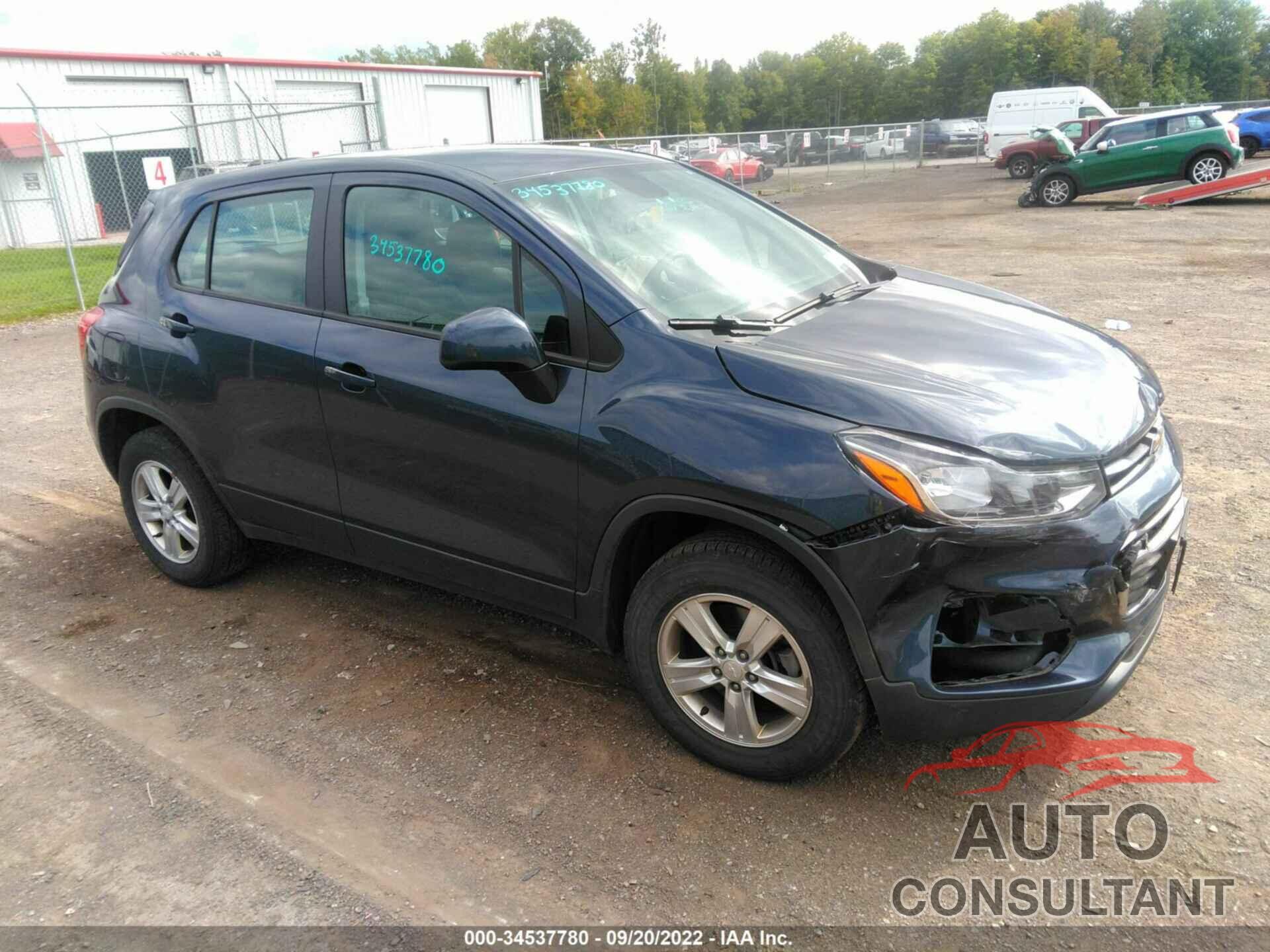 CHEVROLET TRAX 2019 - 3GNCJNSB4KL171806