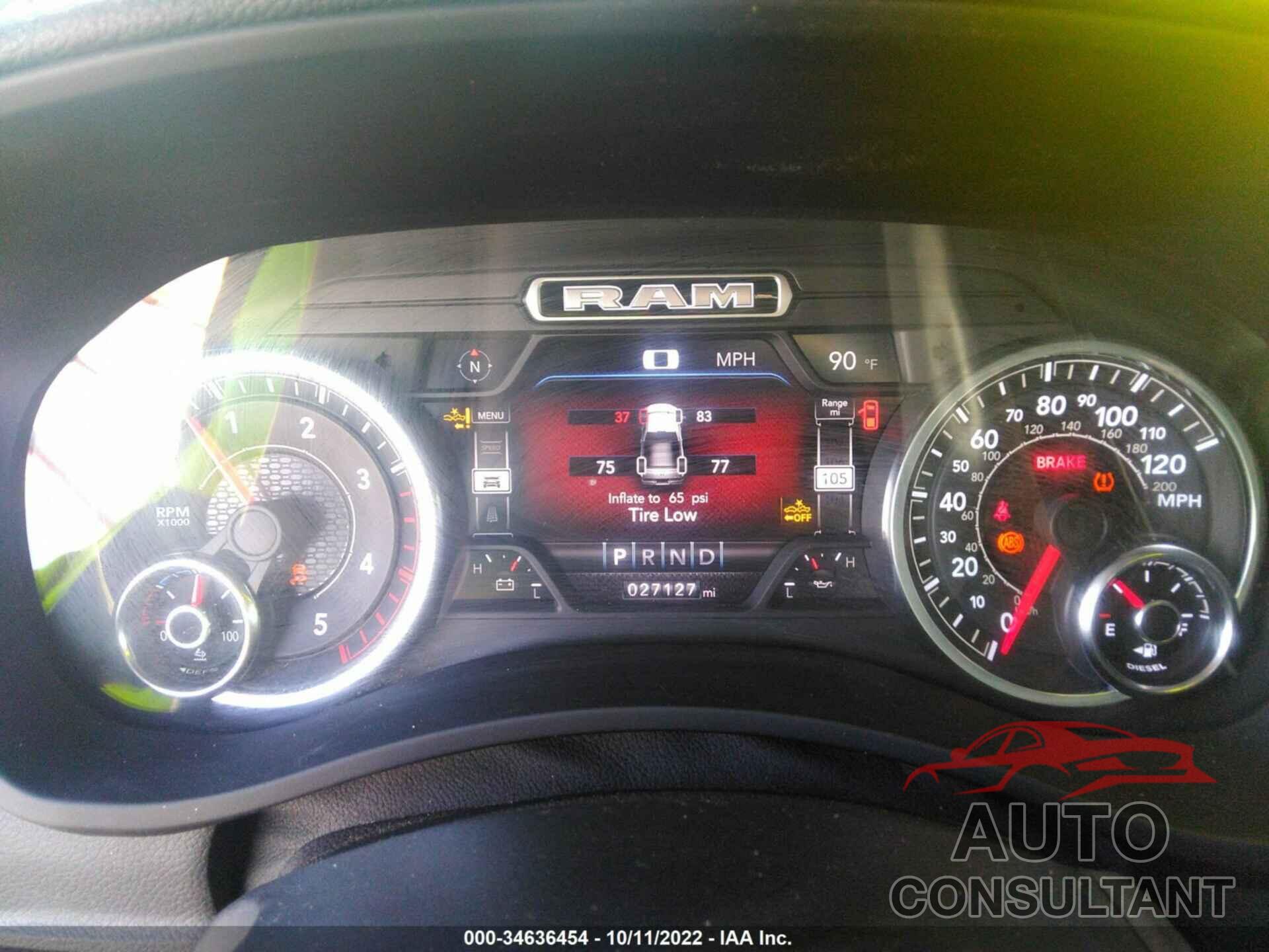 RAM 2500 2021 - 3C6UR5FL8MG558208