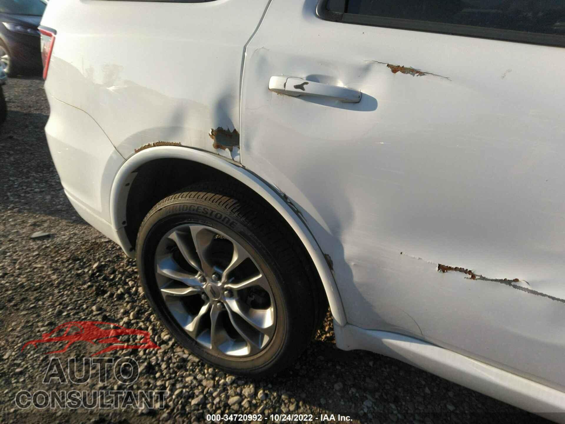 DODGE DURANGO 2020 - 1C4RDJDG8LC348933